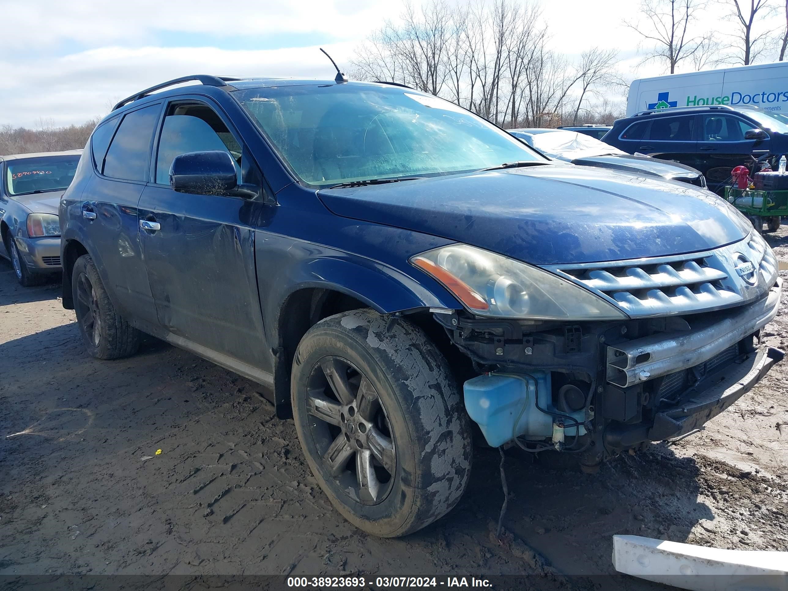 NISSAN MURANO 2007 jn8az08w77w619645