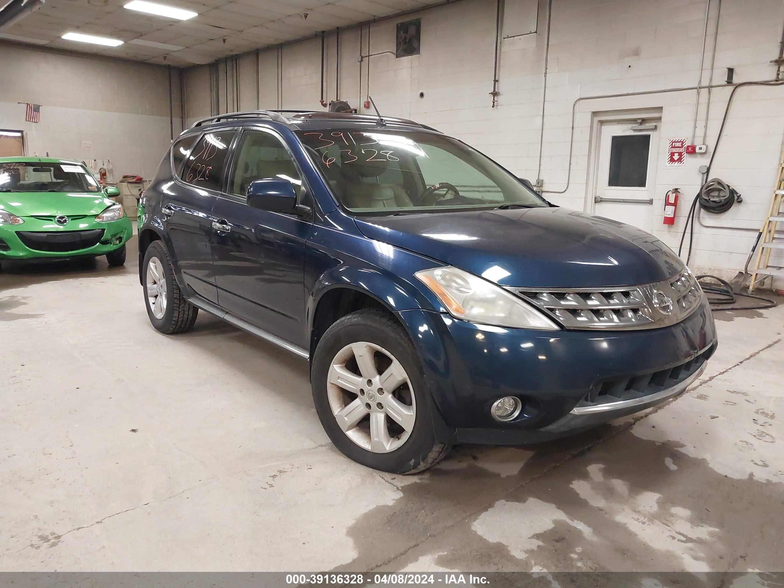 NISSAN MURANO 2007 jn8az08w77w658106