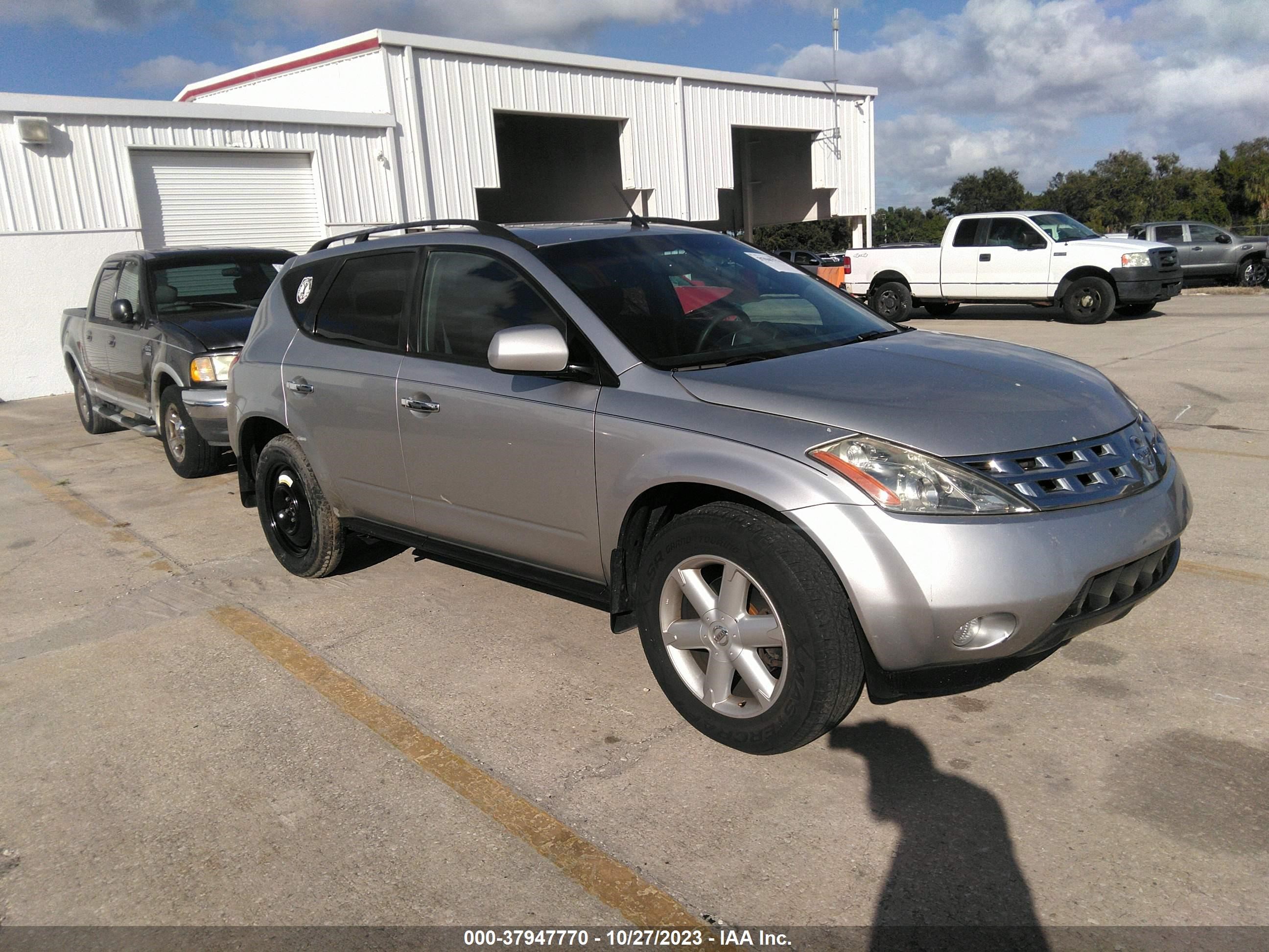 NISSAN MURANO 2003 jn8az08w83w213237