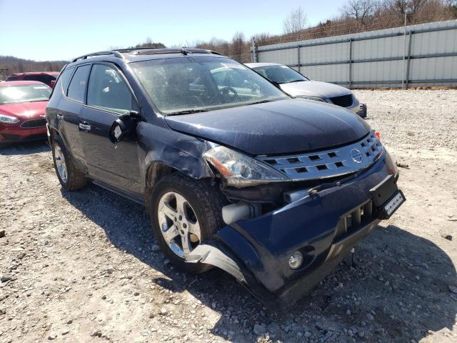 NISSAN MURANO SL 2004 jn8az08w84w326316