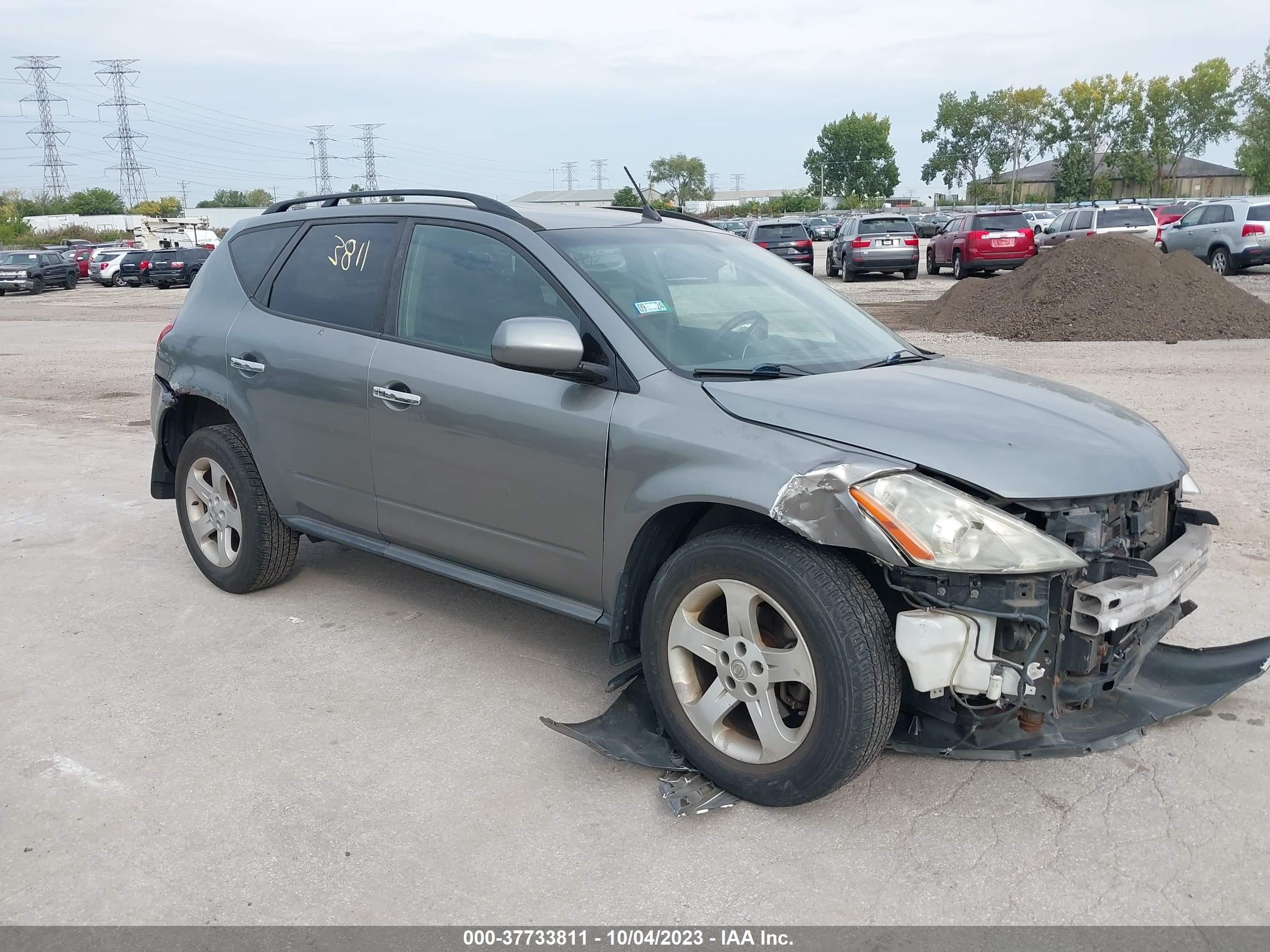 NISSAN MURANO 2005 jn8az08w85w424506