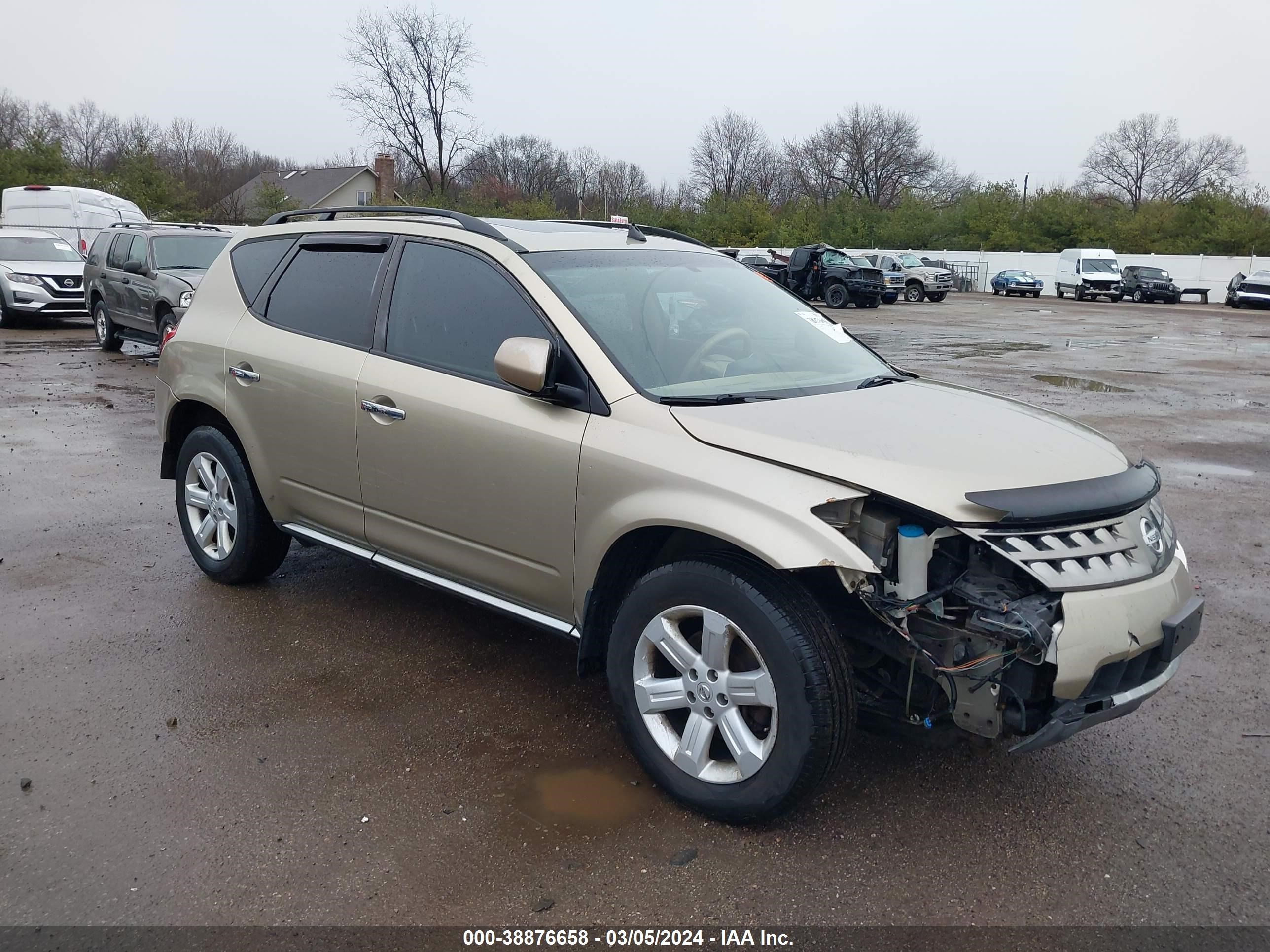 NISSAN MURANO 2006 jn8az08w86w517298