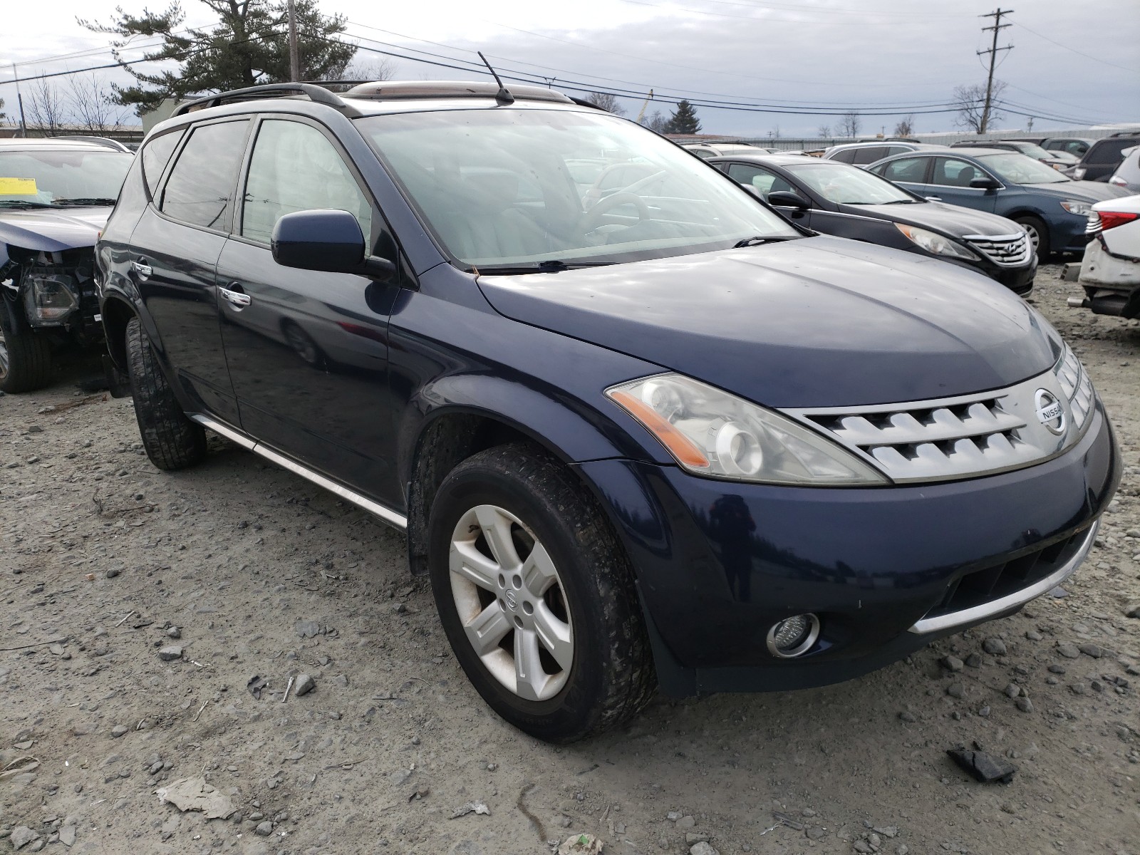 NISSAN MURANO SL 2007 jn8az08w87w614602