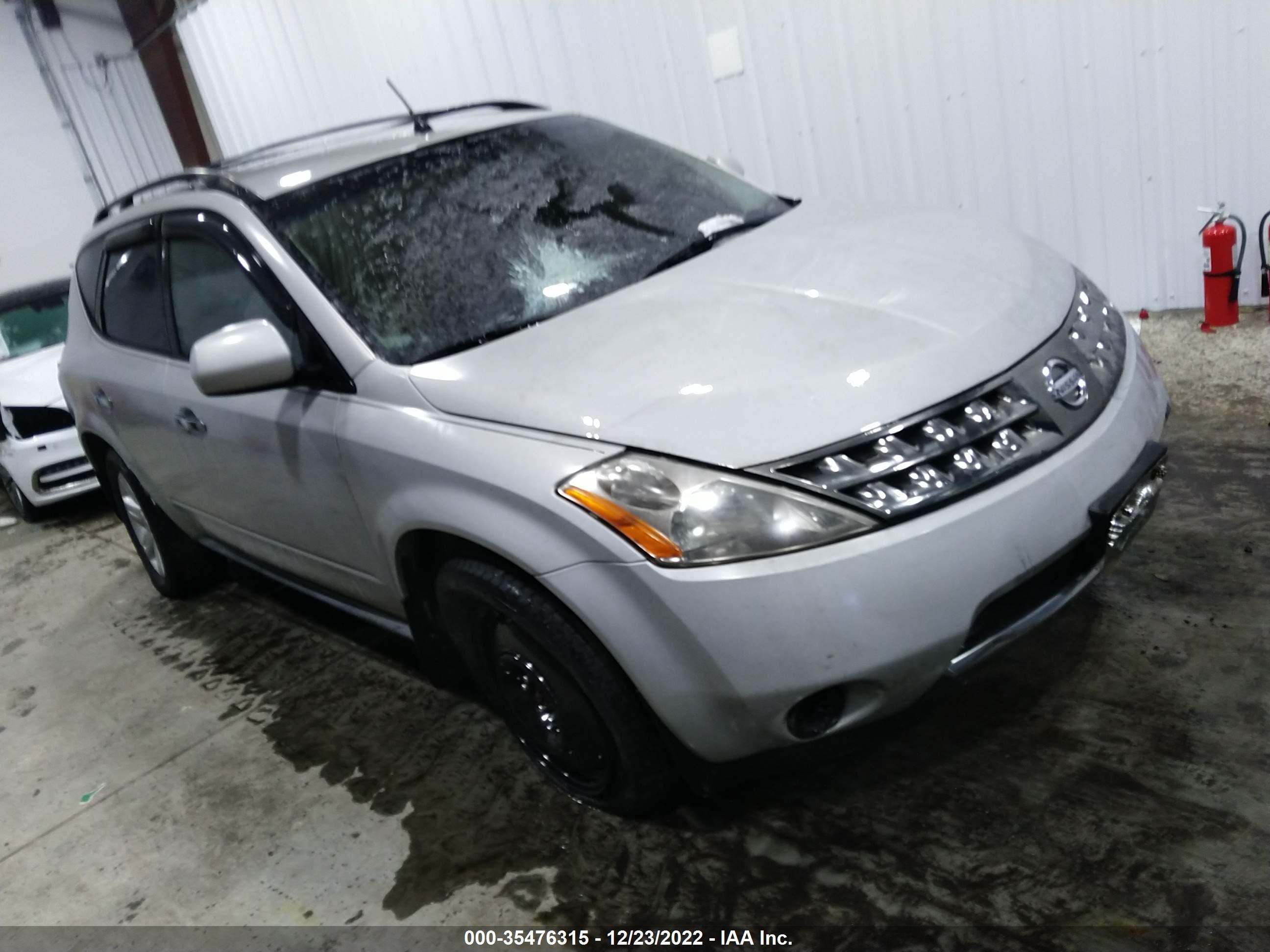 NISSAN MURANO 2007 jn8az08w87w655943