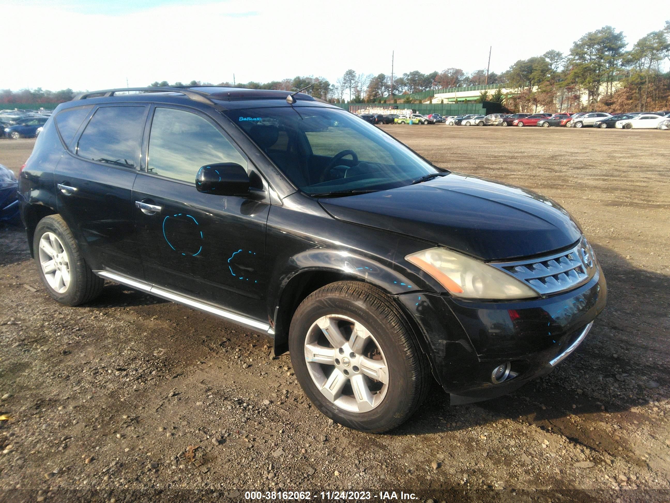 NISSAN MURANO 2007 jn8az08w87w667249