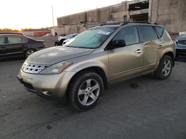 NISSAN MURANO 2005 jn8az08w95w406256