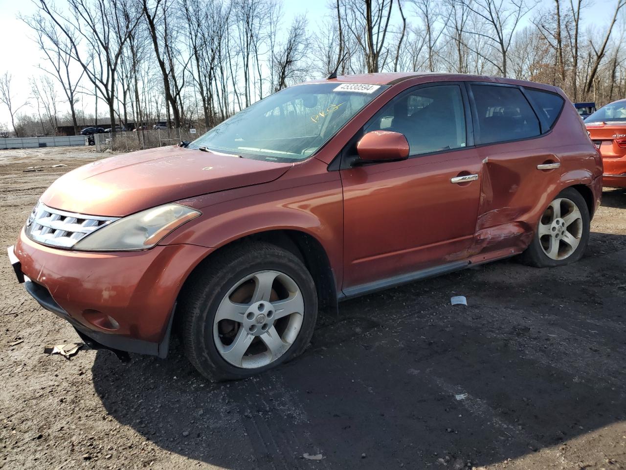 NISSAN MURANO 2005 jn8az08w95w408959