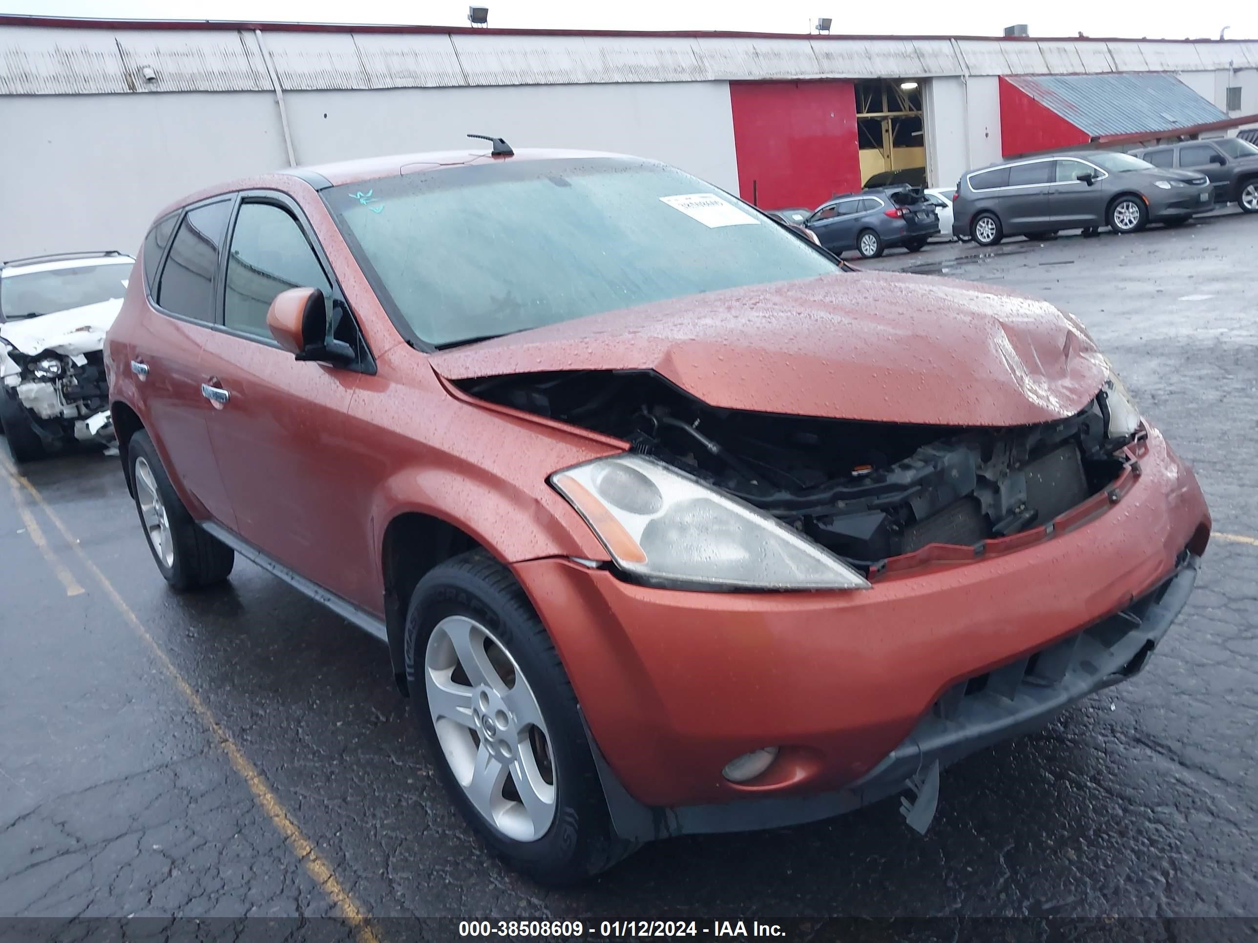 NISSAN MURANO 2005 jn8az08w95w418696