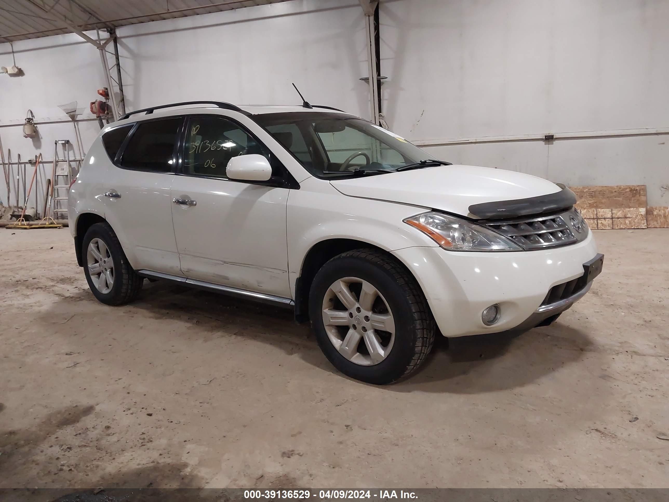 NISSAN MURANO 2006 jn8az08w96w535633