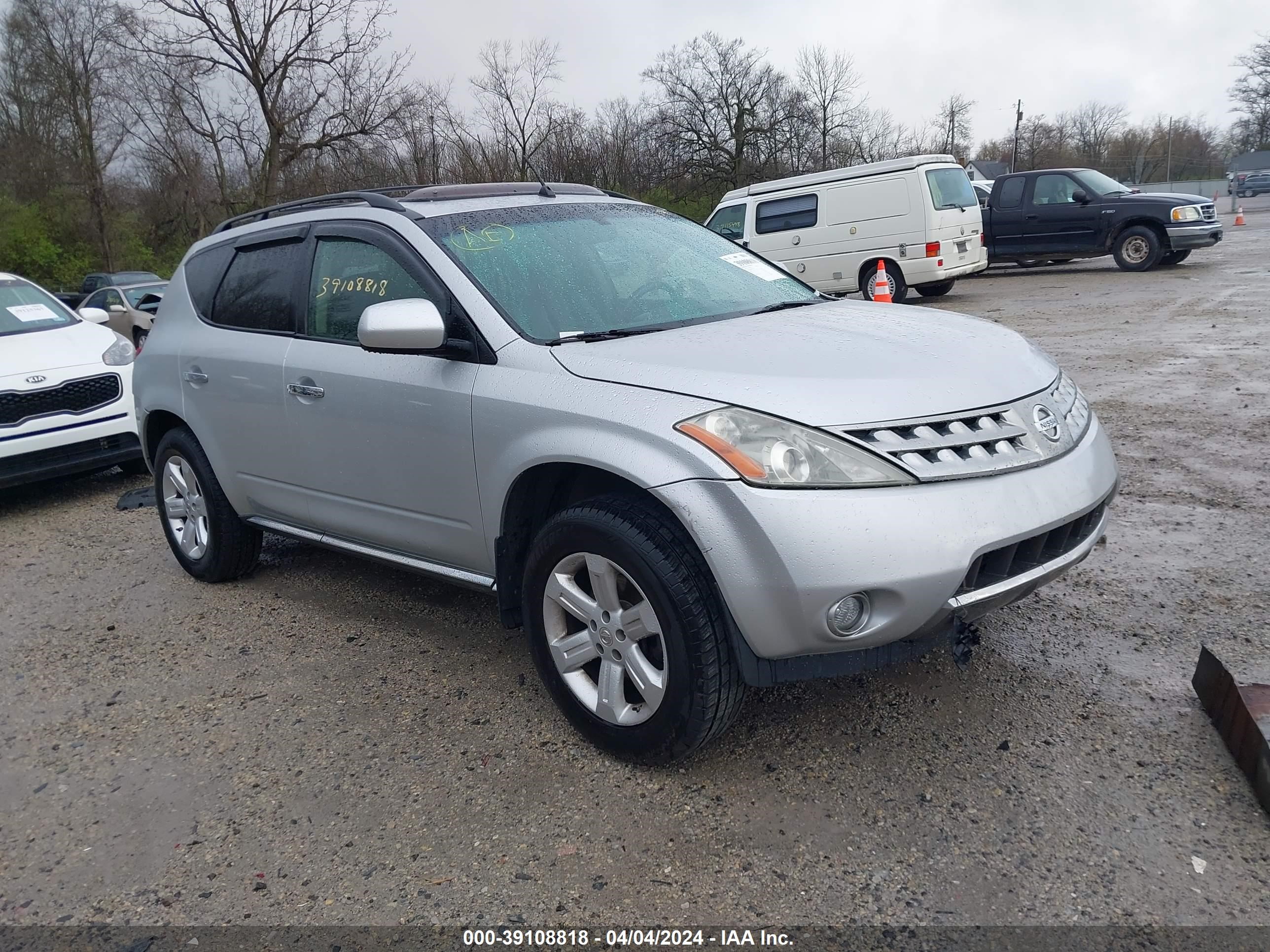 NISSAN MURANO 2007 jn8az08w97w620070