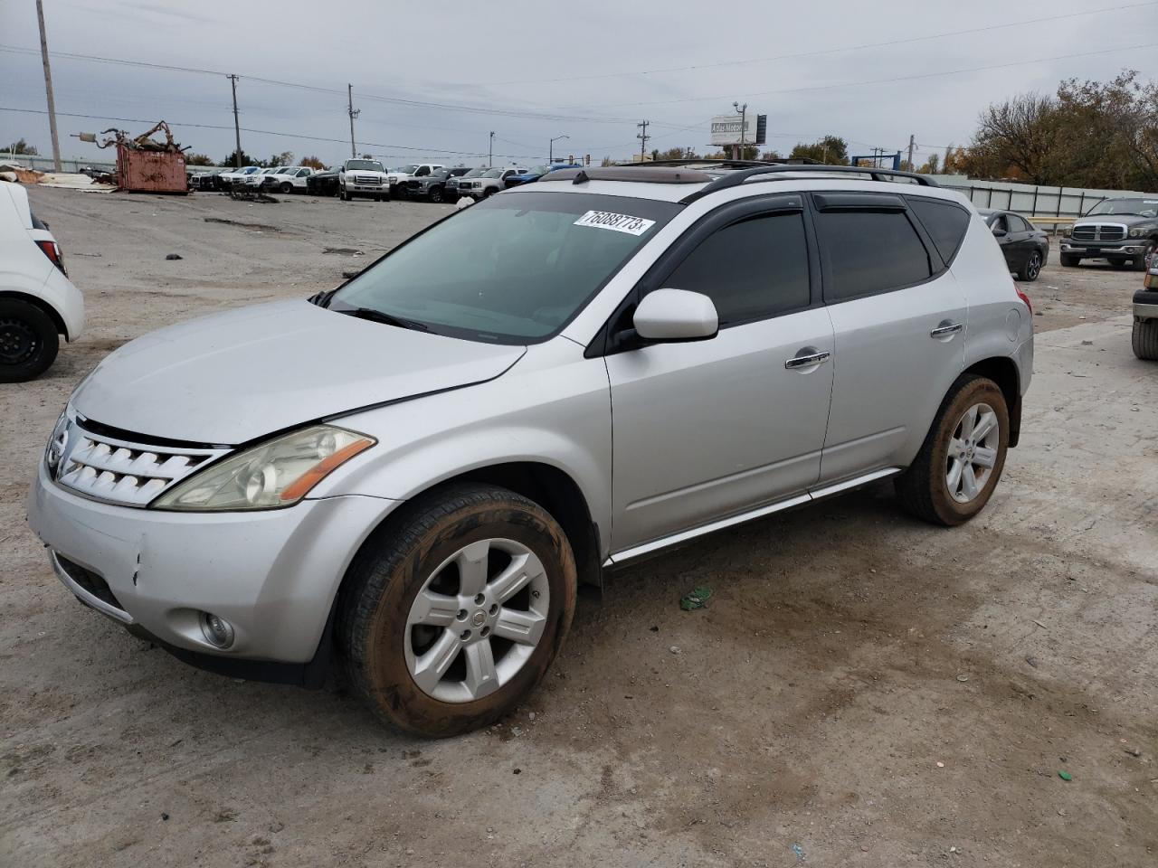 NISSAN MURANO SL 2007 jn8az08w97w622062