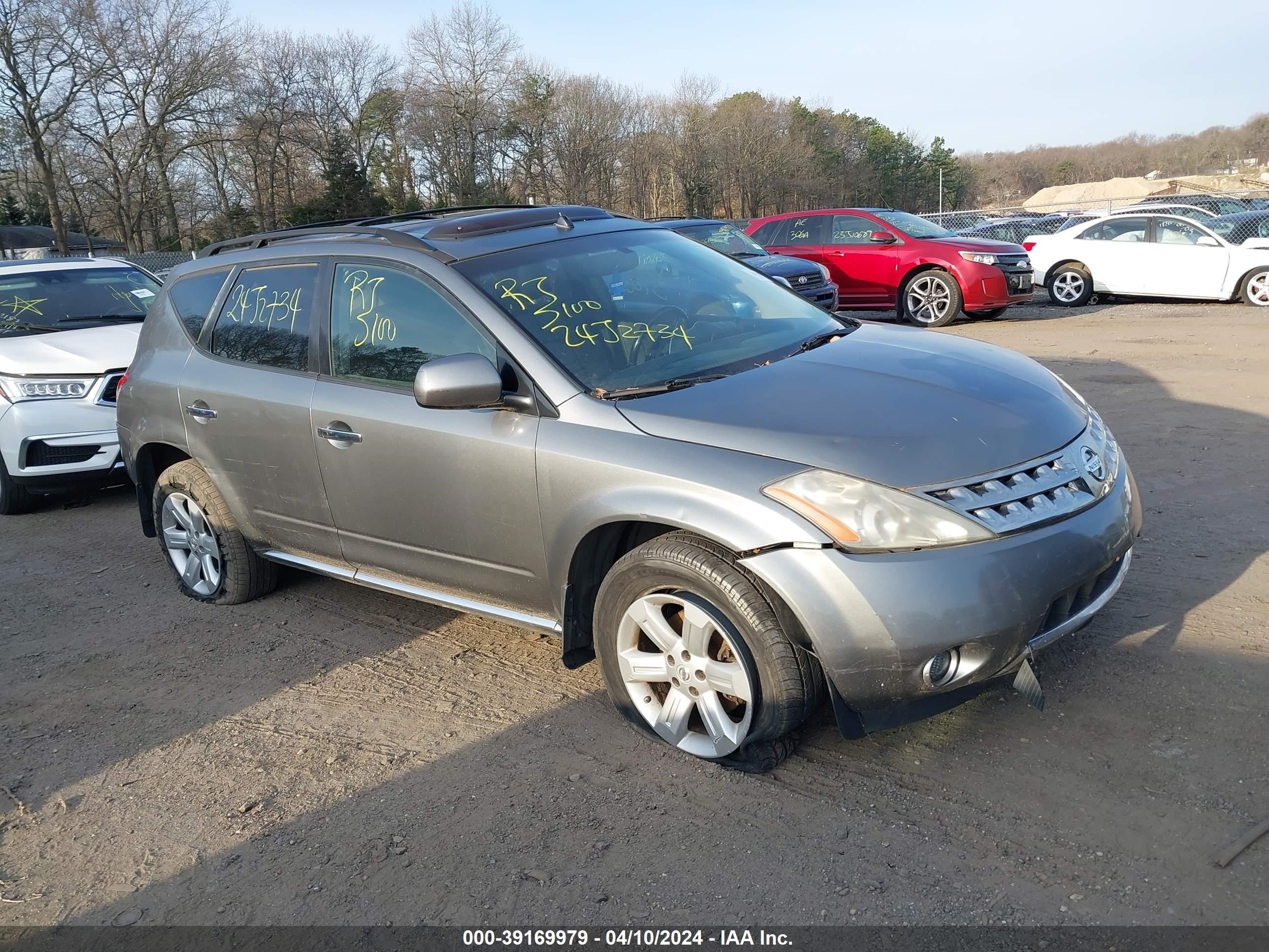 NISSAN MURANO 2007 jn8az08w97w632784