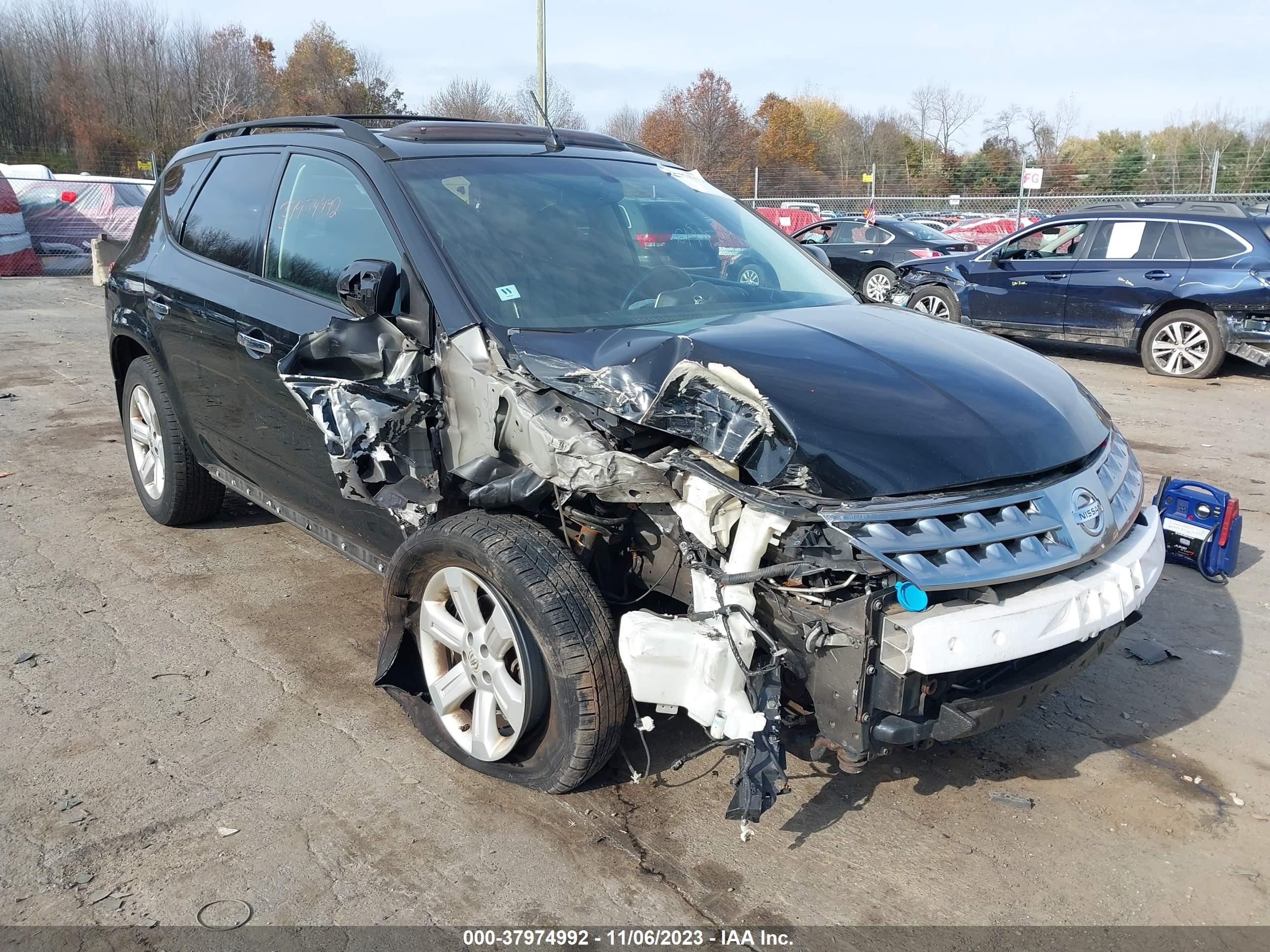 NISSAN MURANO 2007 jn8az08w97w635684