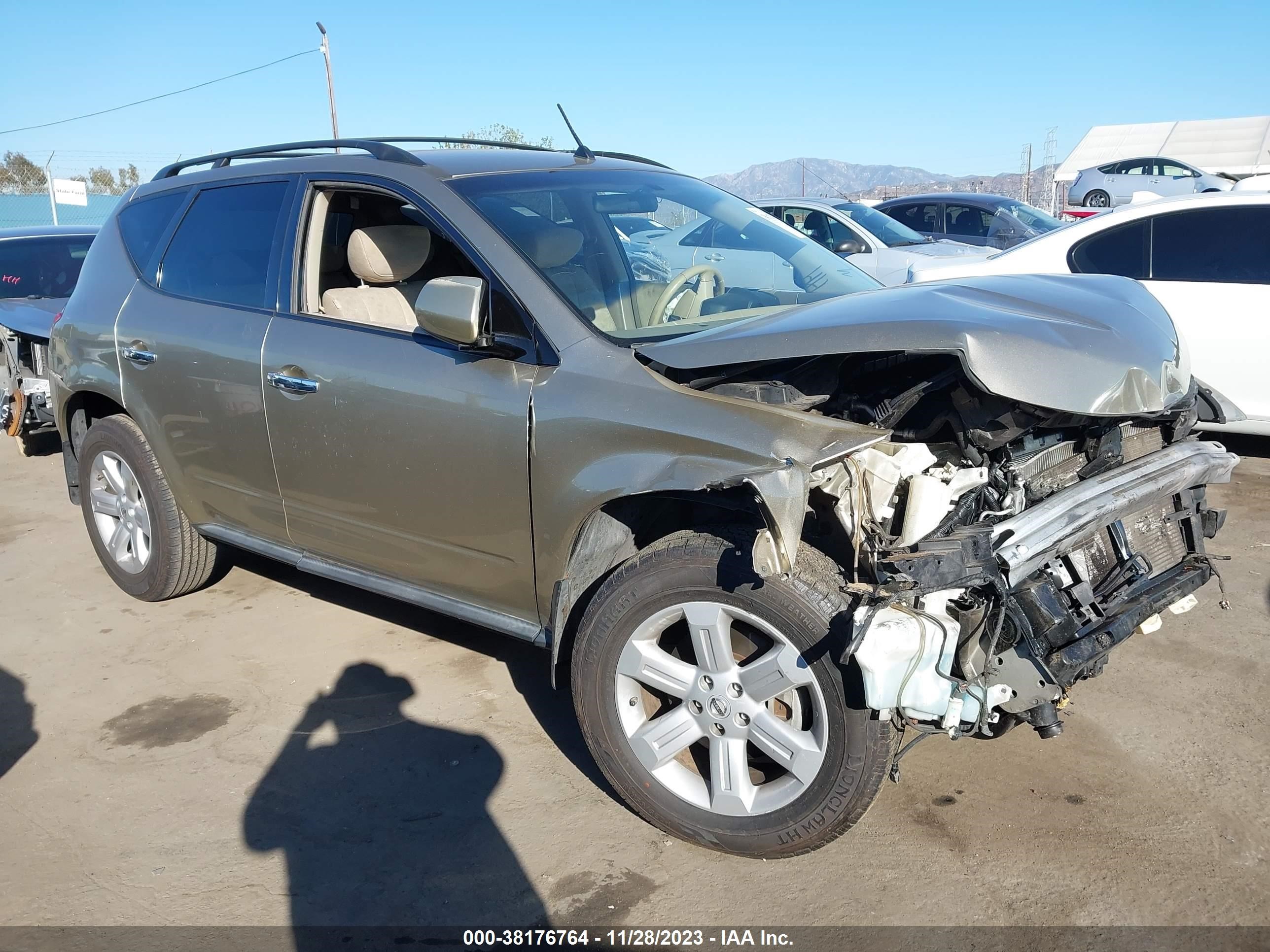 NISSAN MURANO 2007 jn8az08w97w649472