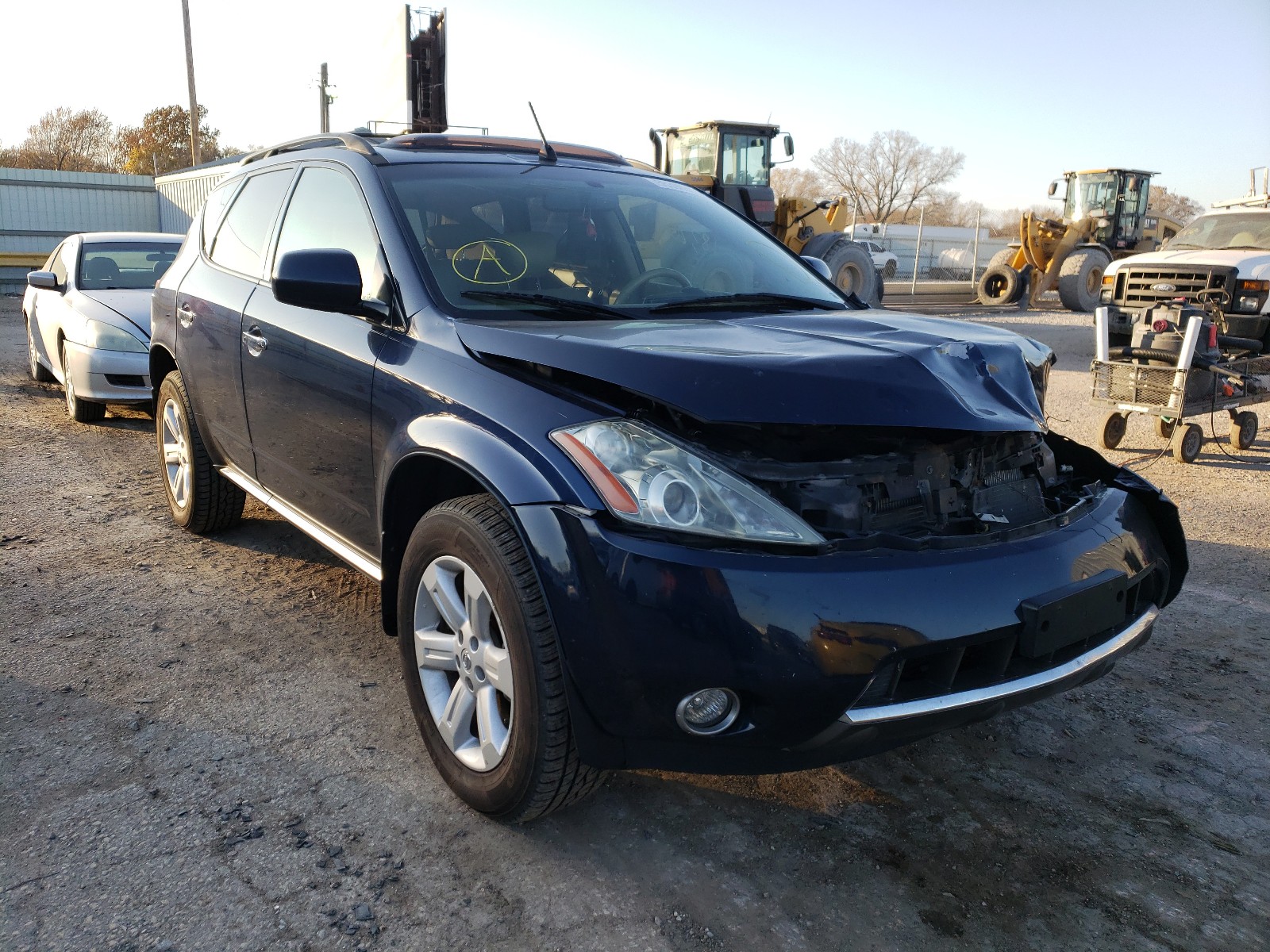 NISSAN MURANO SL 2007 jn8az08w97w649844