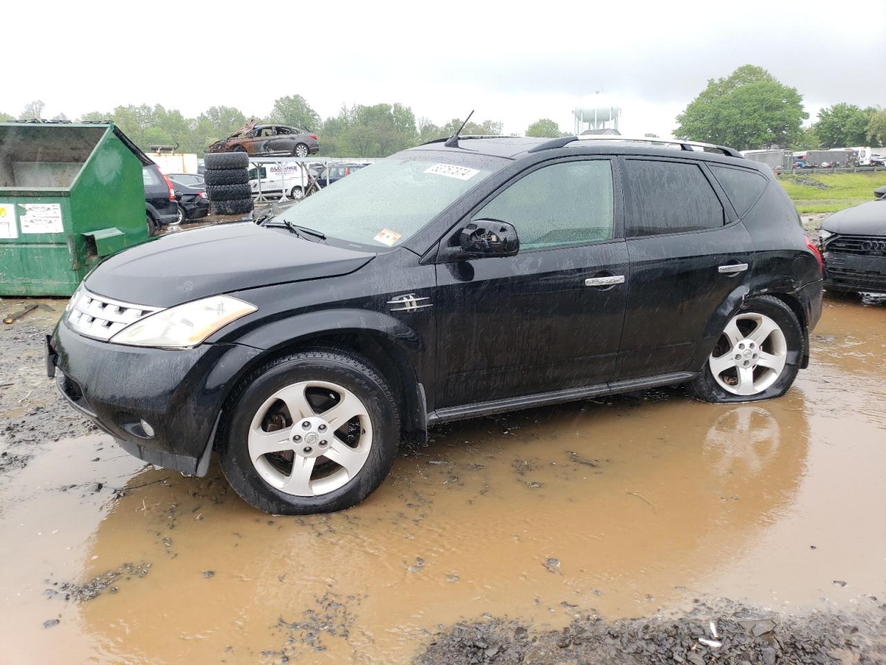 NISSAN MURANO 2003 jn8az08wx3w219928