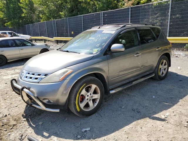 NISSAN MURANO SL 2005 jn8az08wx5w439959