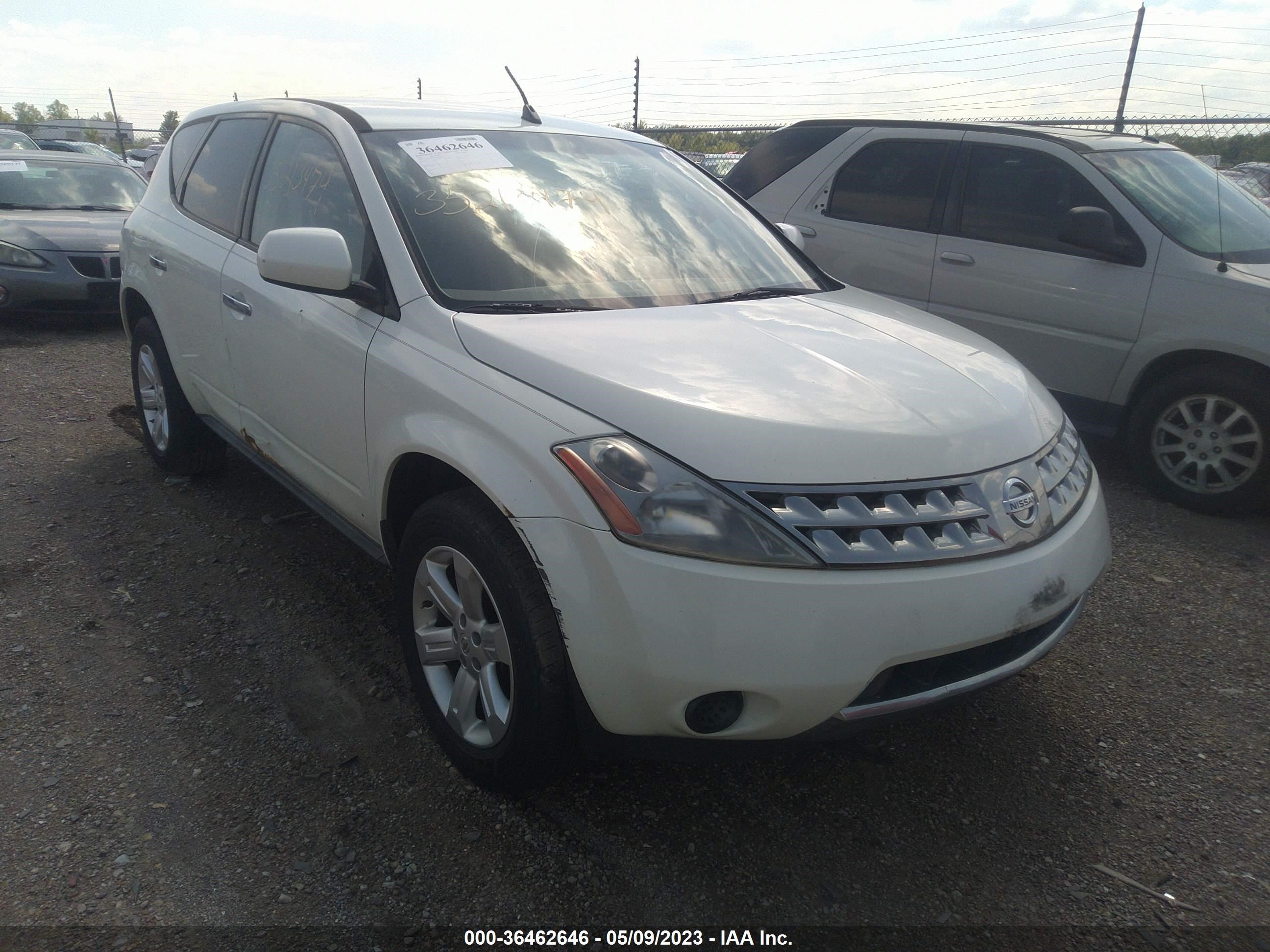 NISSAN MURANO 2006 jn8az08wx6w500731