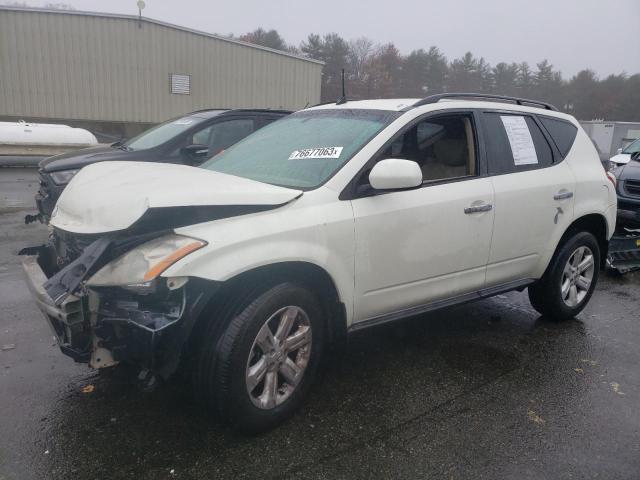 NISSAN MURANO 2006 jn8az08wx6w521241