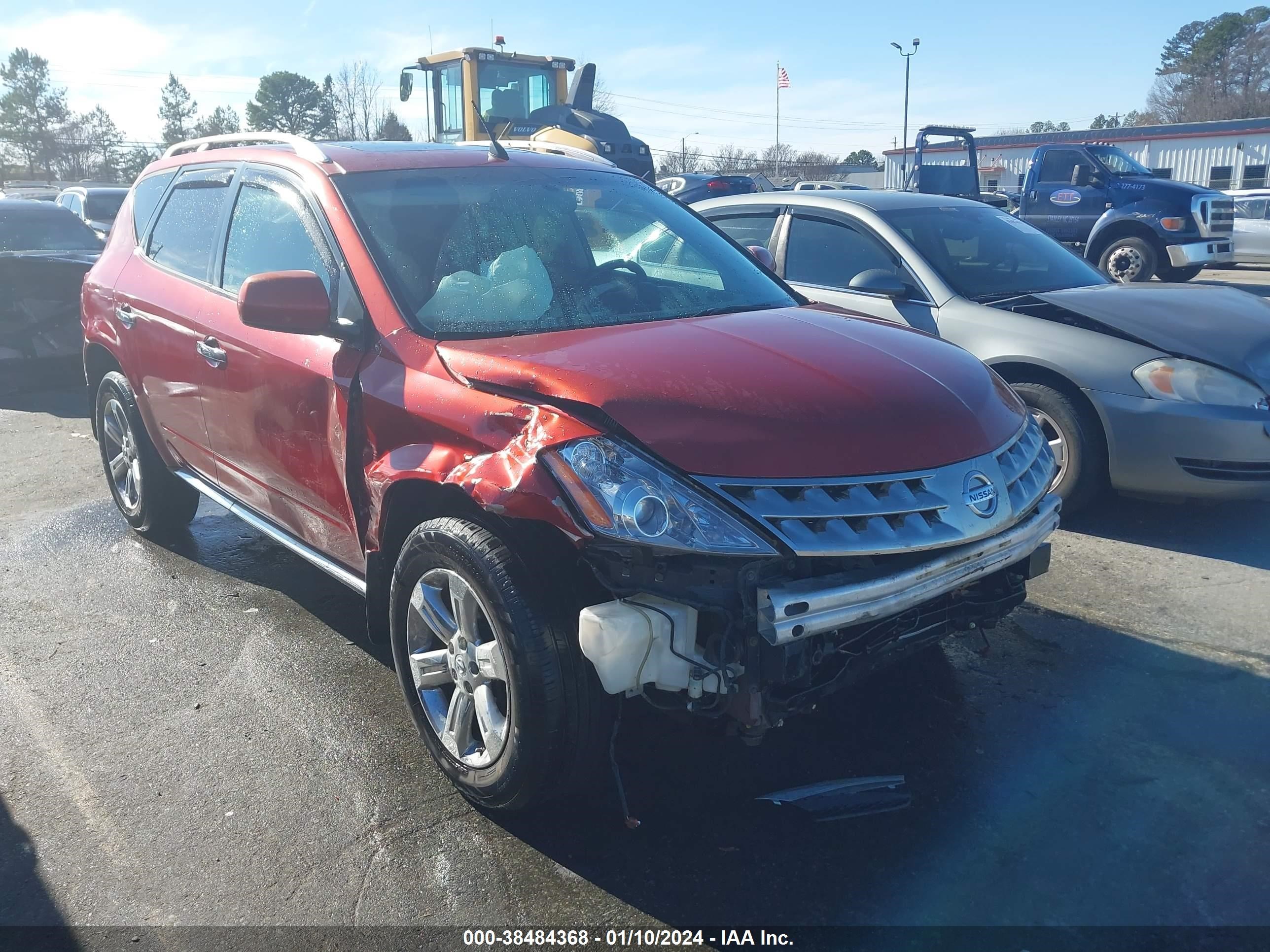 NISSAN MURANO 2006 jn8az08wx6w534524