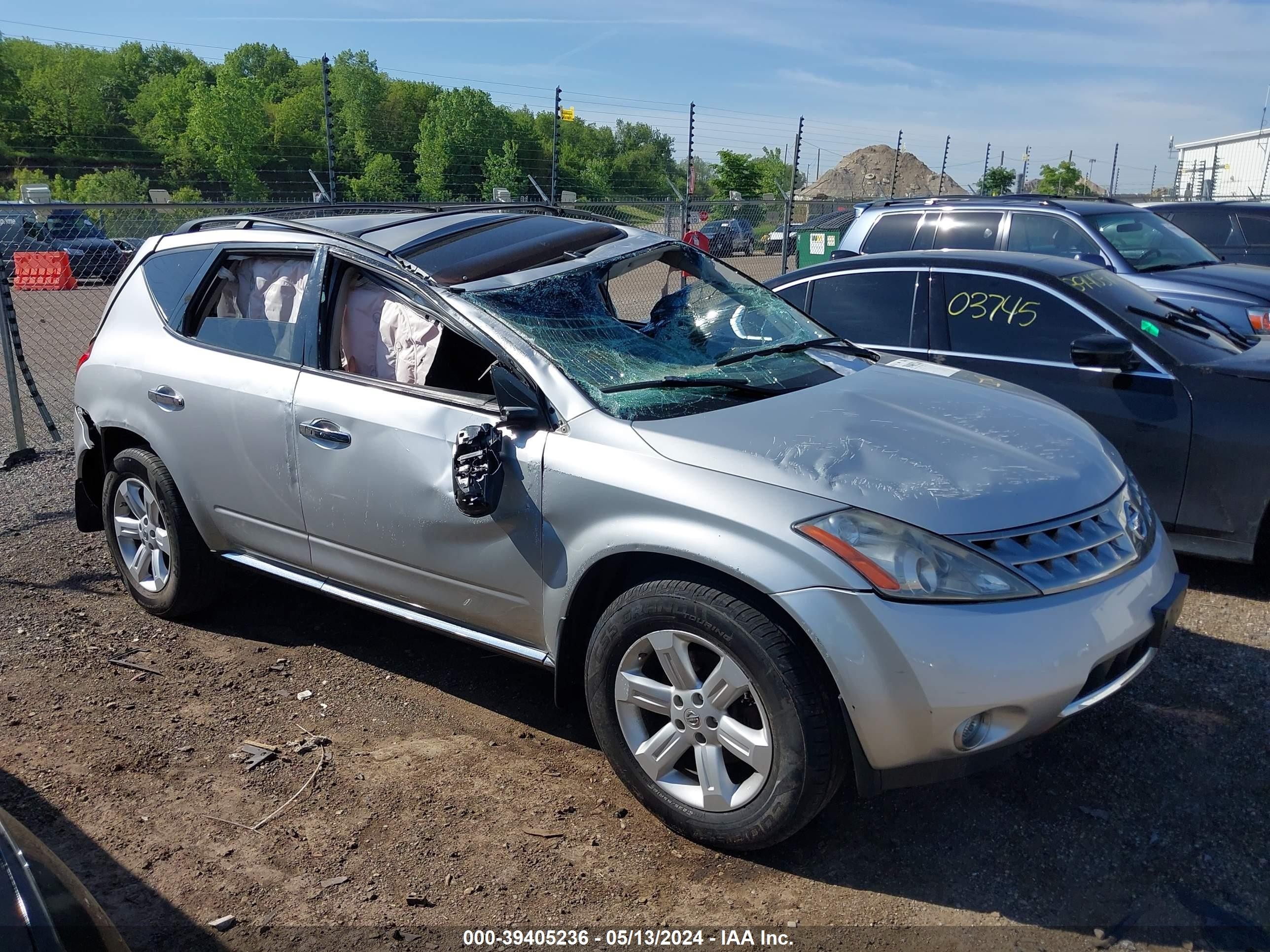 NISSAN MURANO 2006 jn8az08wx6w535625