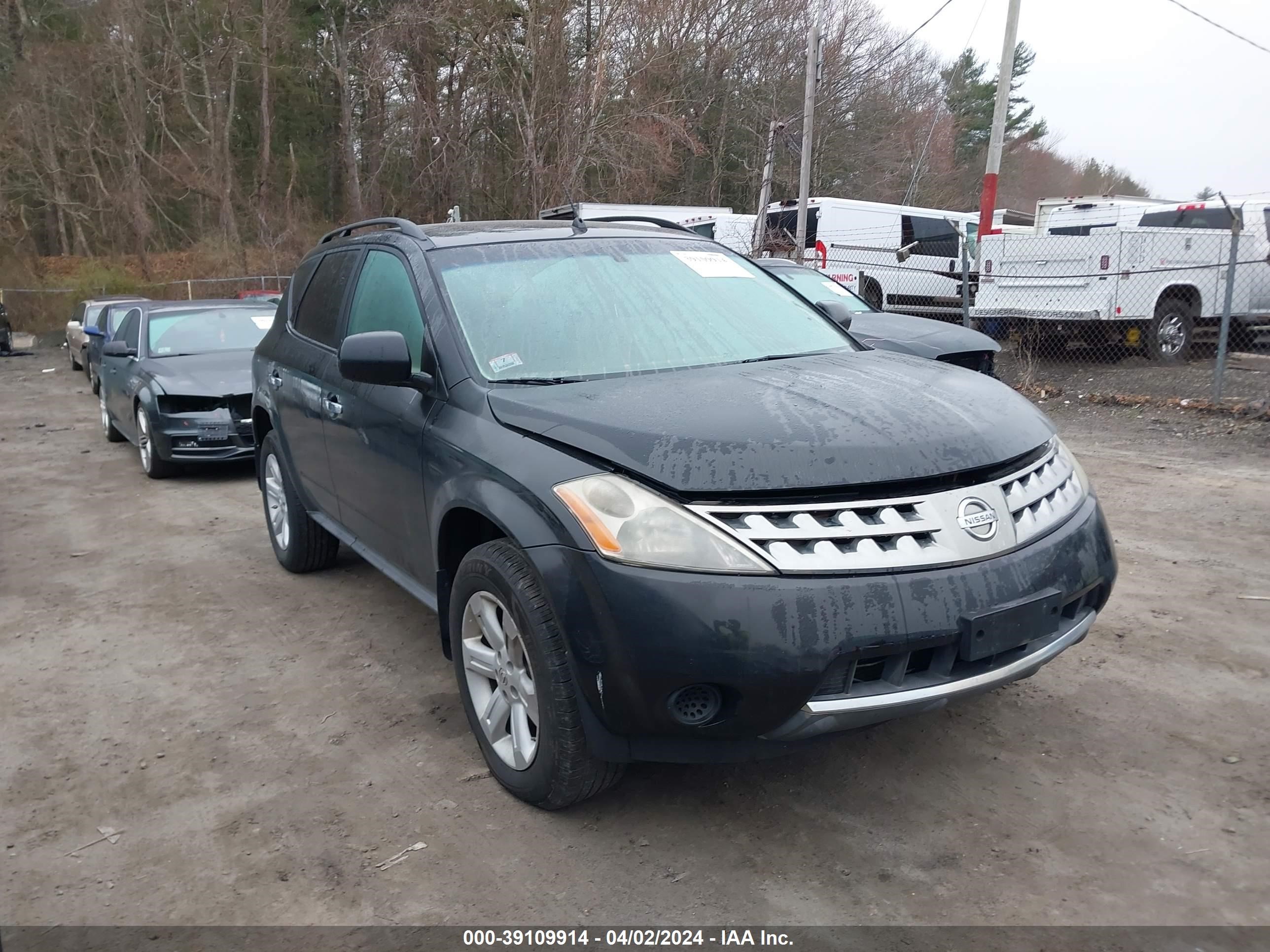 NISSAN MURANO 2007 jn8az08wx7w619204