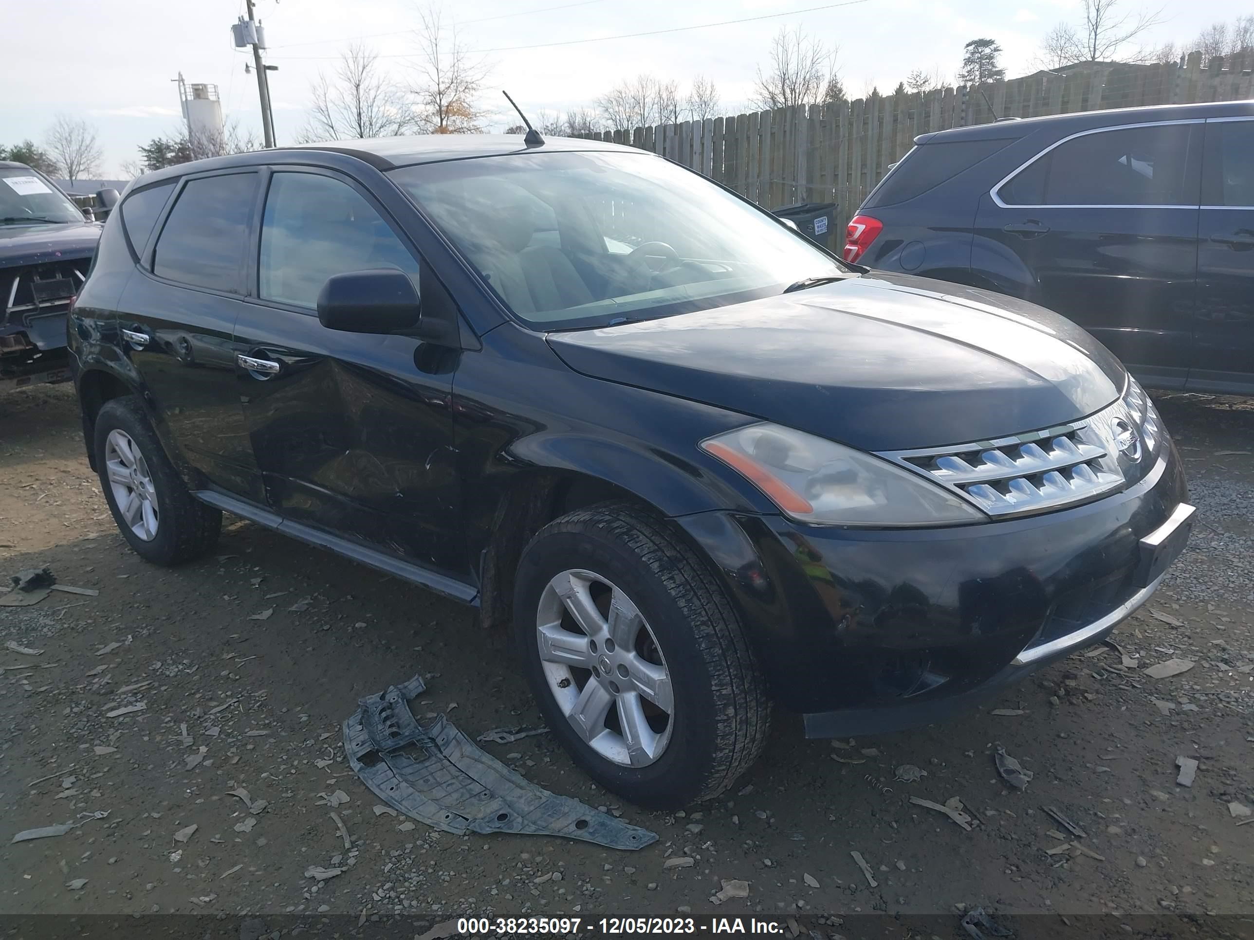 NISSAN MURANO 2007 jn8az08wx7w632244