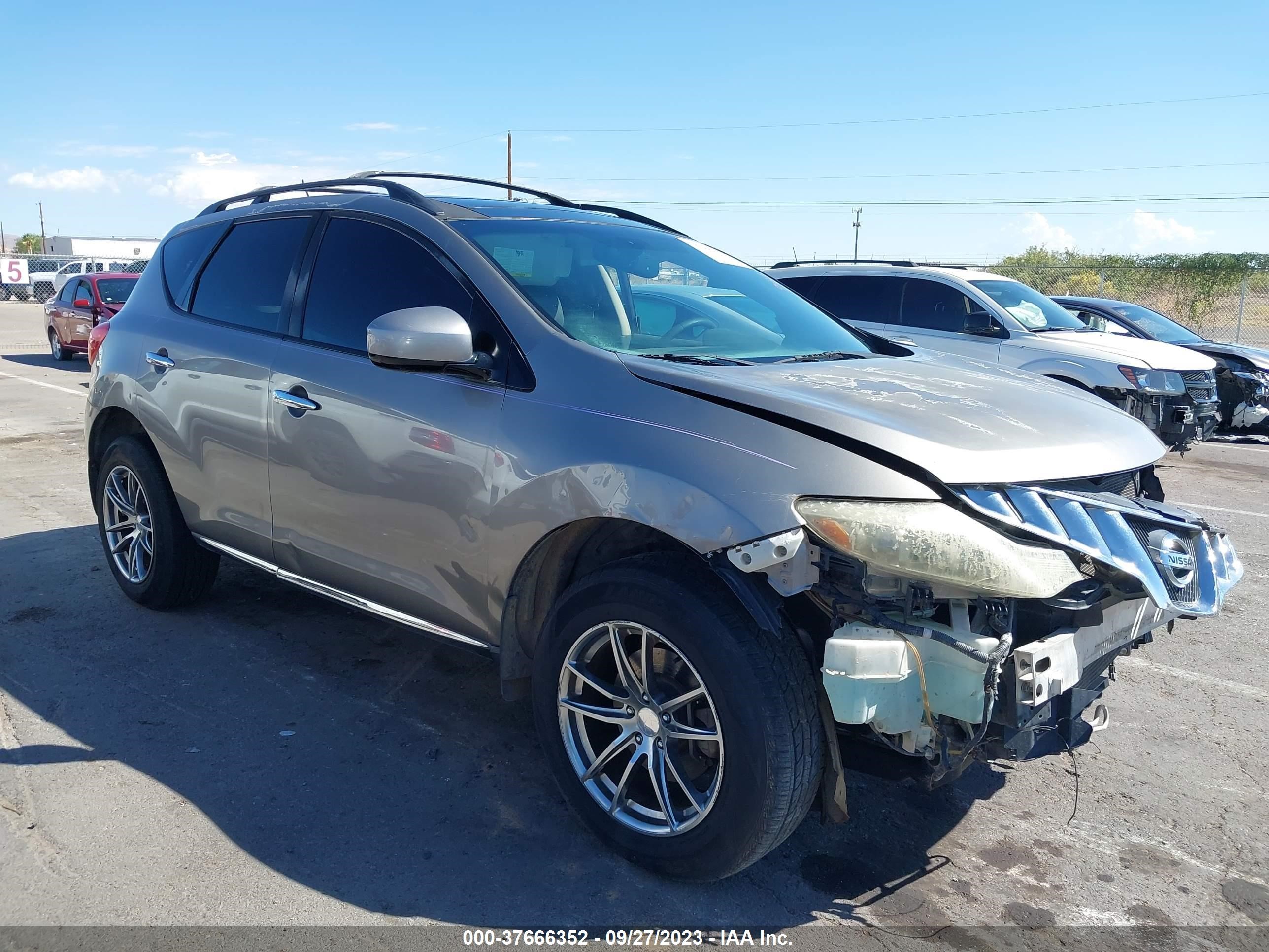 NISSAN MURANO 2009 jn8az18u09w015636