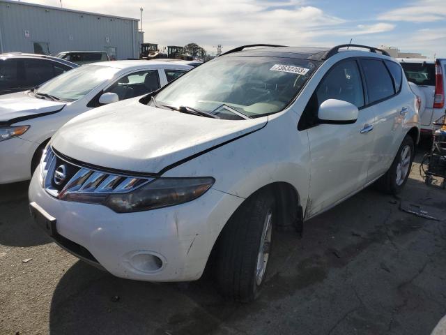 NISSAN MURANO 2009 jn8az18u29w021759