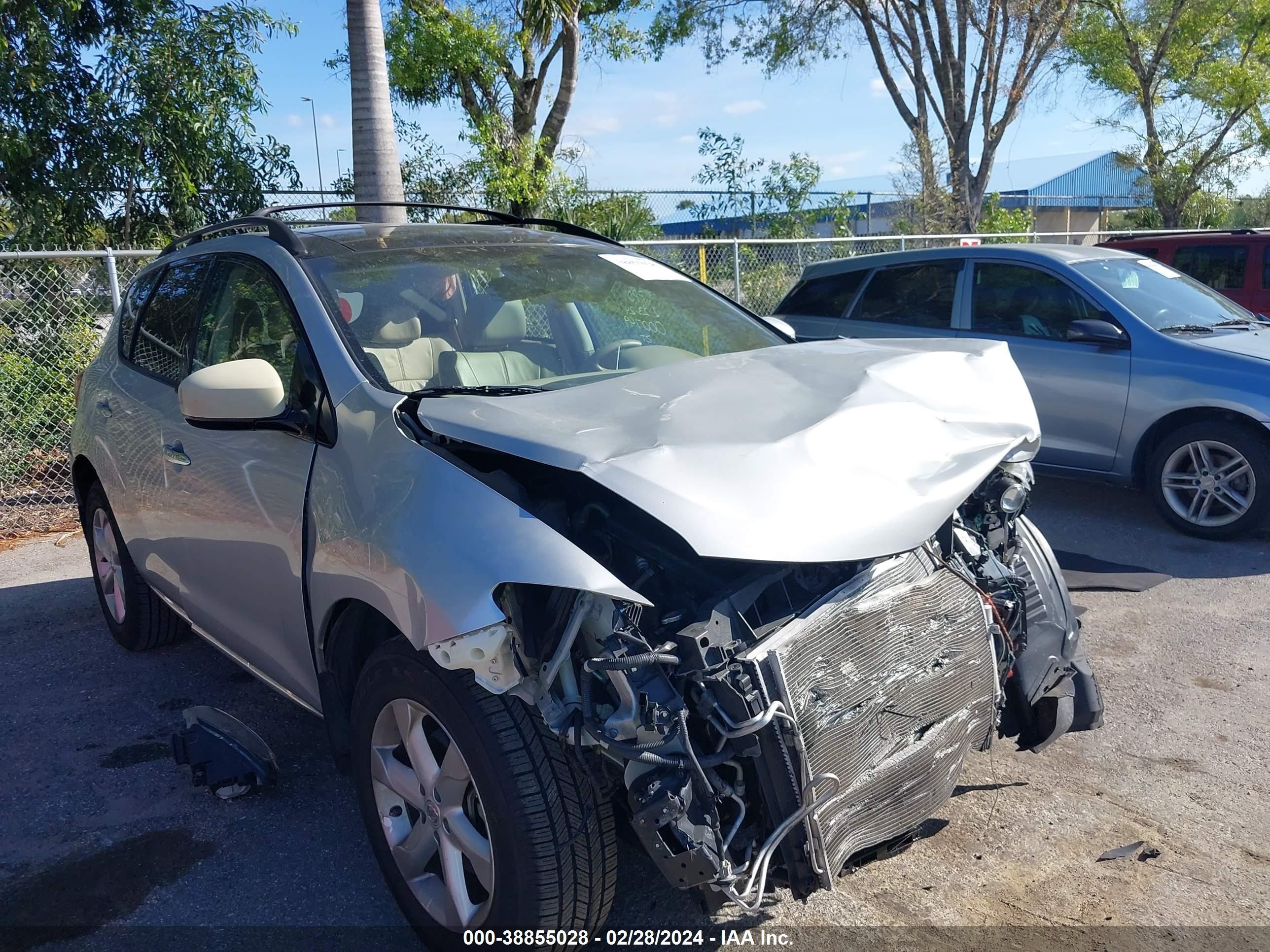 NISSAN MURANO 2009 jn8az18u49w000749