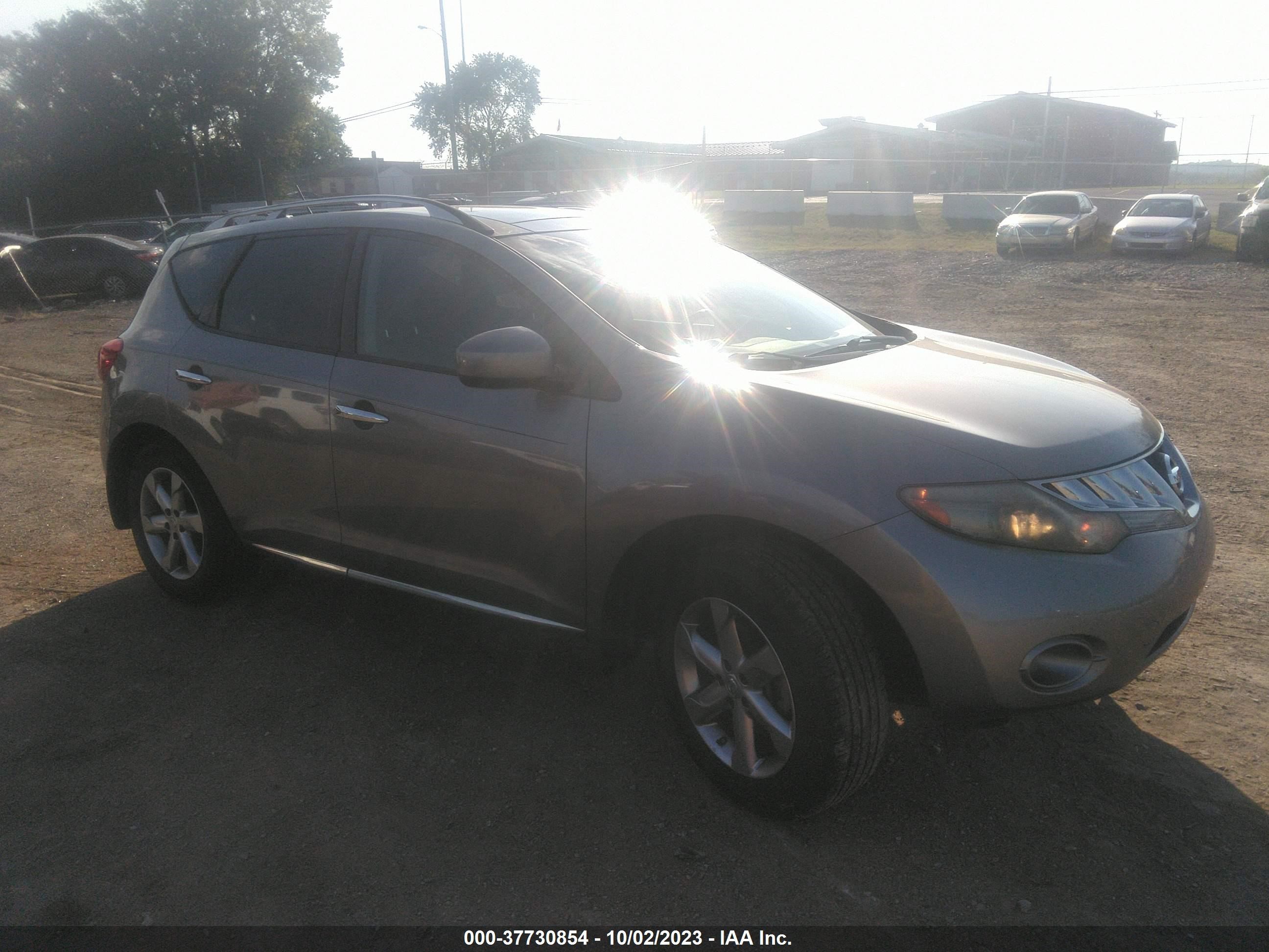 NISSAN MURANO 2009 jn8az18u49w100463