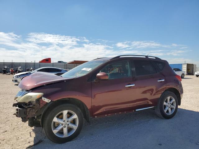 NISSAN MURANO 2009 jn8az18u79w016296