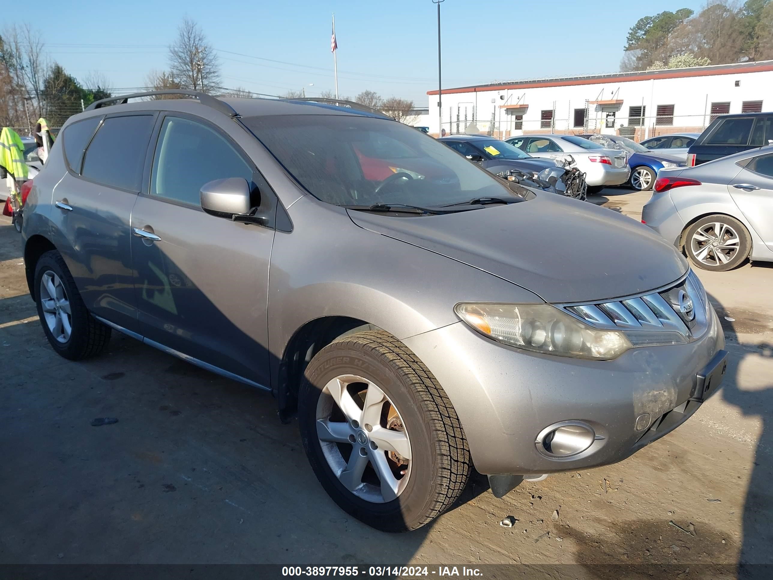 NISSAN MURANO 2009 jn8az18u79w023085