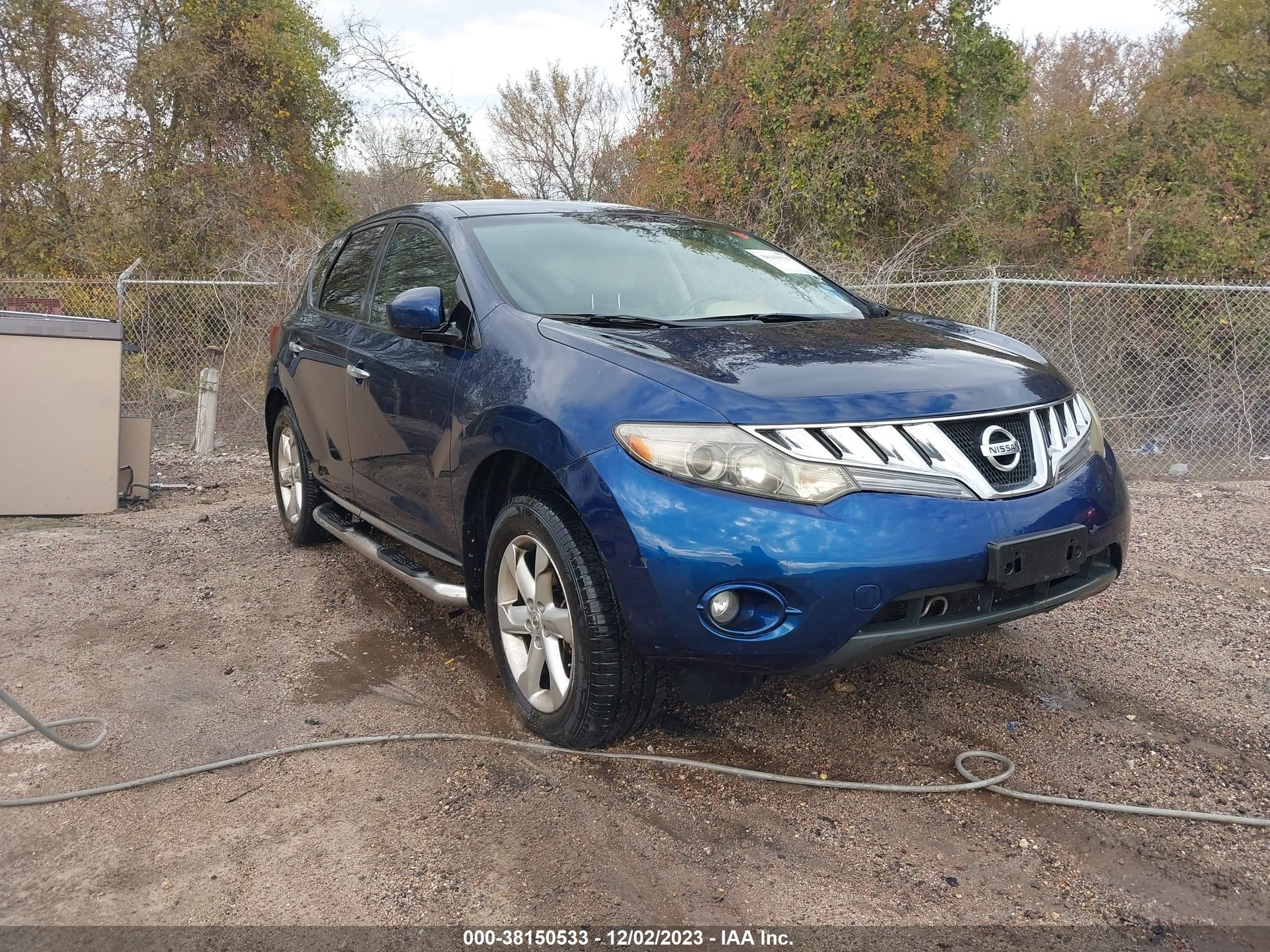 NISSAN MURANO 2009 jn8az18u99w014890