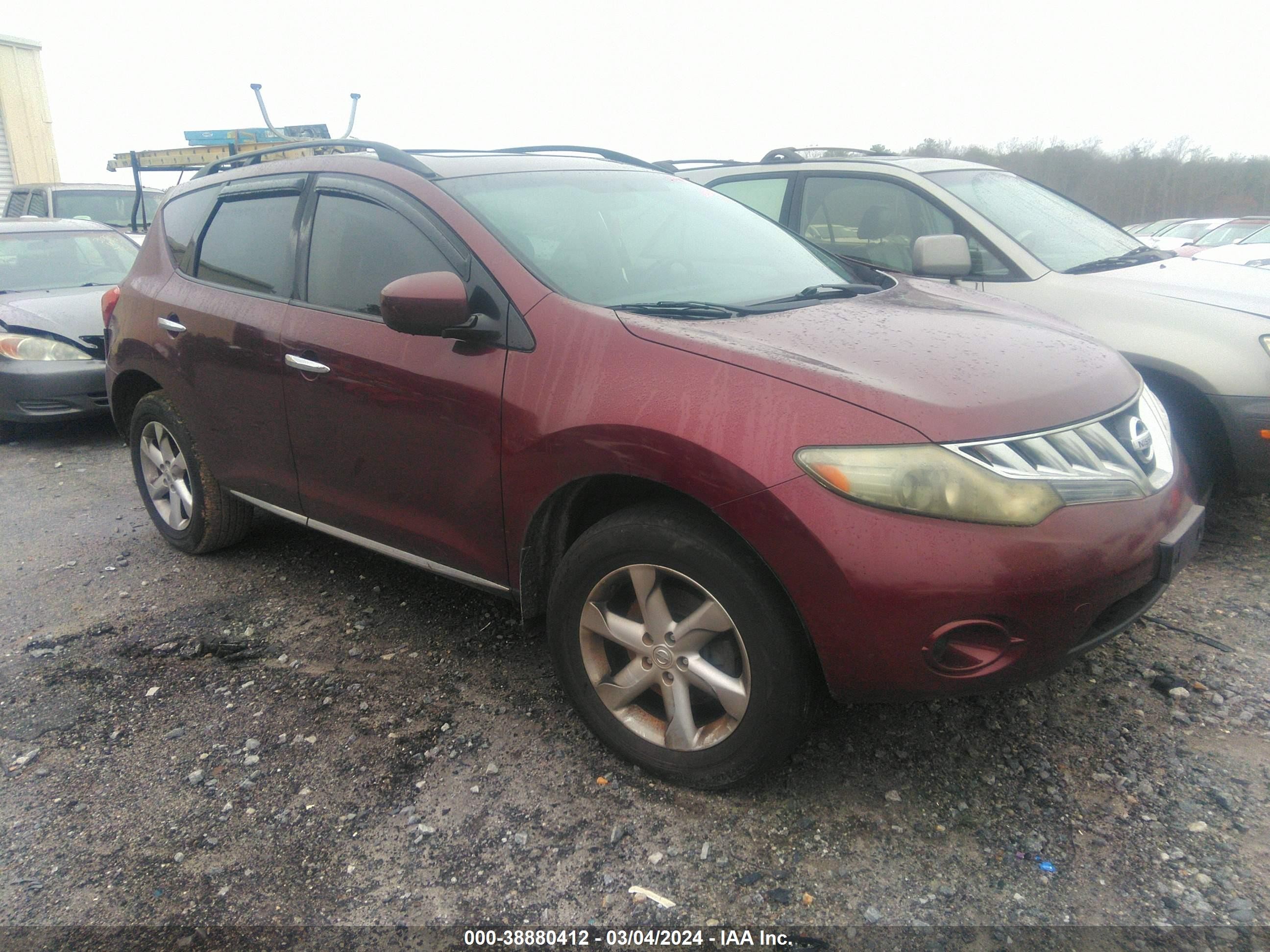 NISSAN MURANO 2009 jn8az18ux9w022111