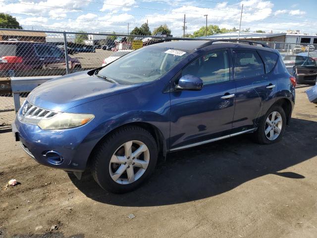 NISSAN MURANO S 2009 jn8az18w09w137379