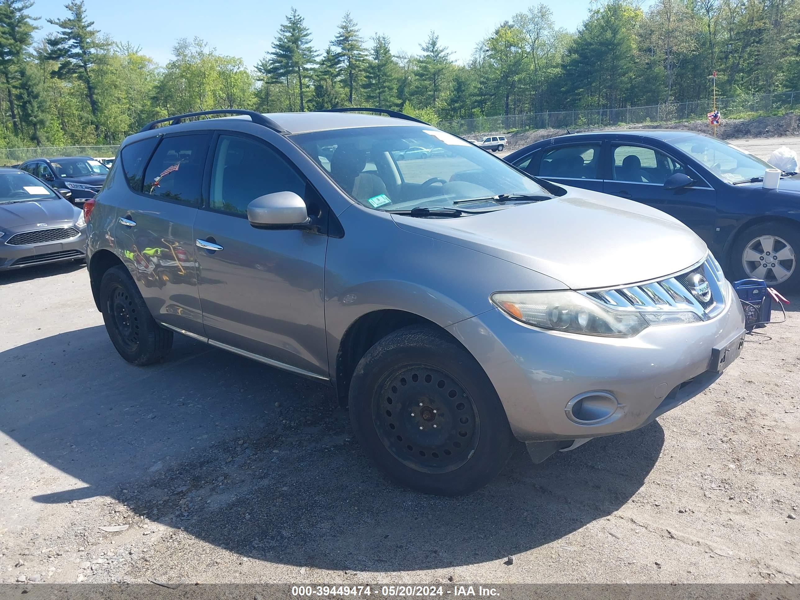 NISSAN MURANO 2009 jn8az18w09w138709