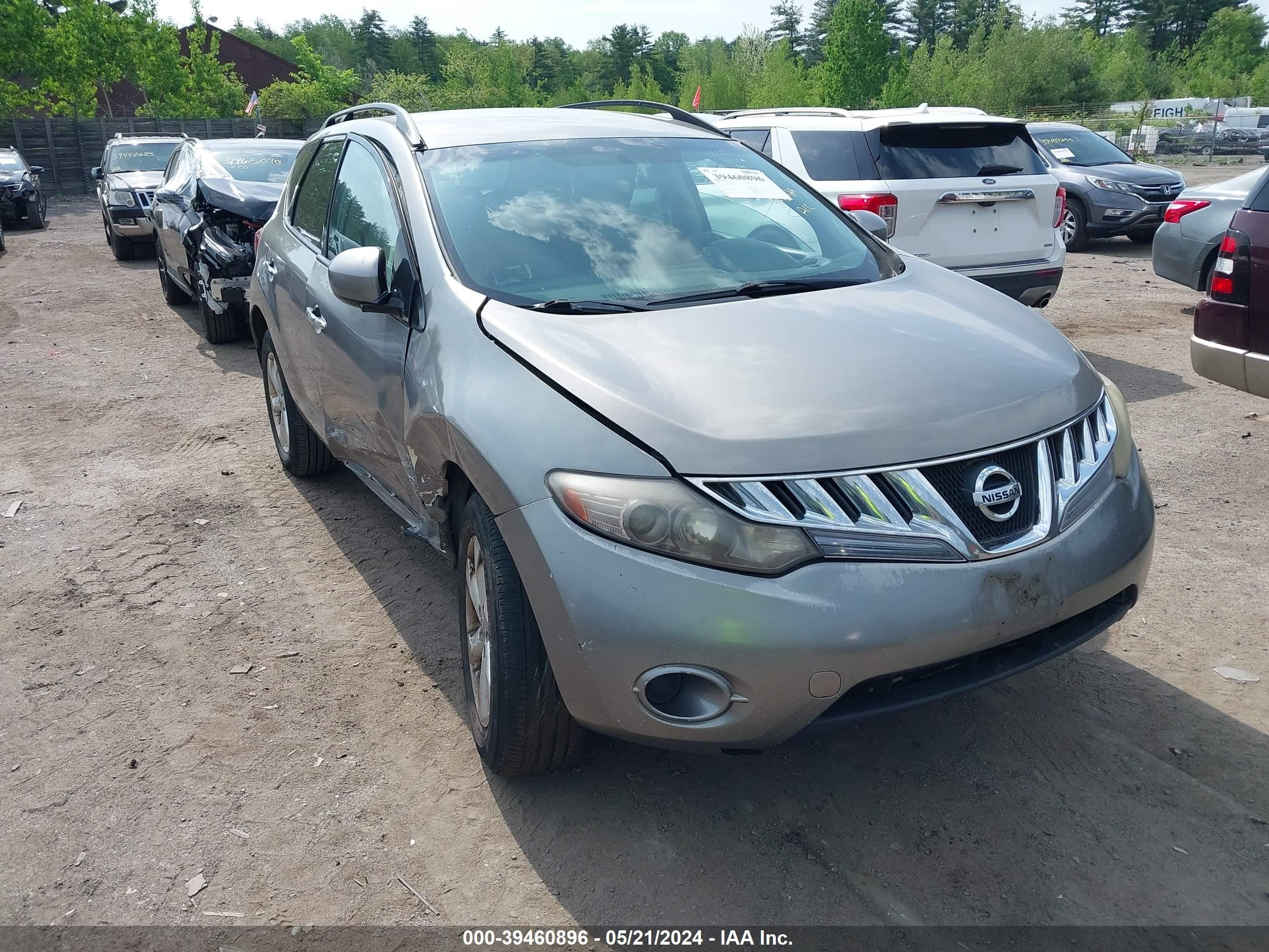 NISSAN MURANO 2009 jn8az18w09w139651