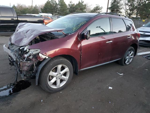 NISSAN MURANO 2009 jn8az18w19w136404