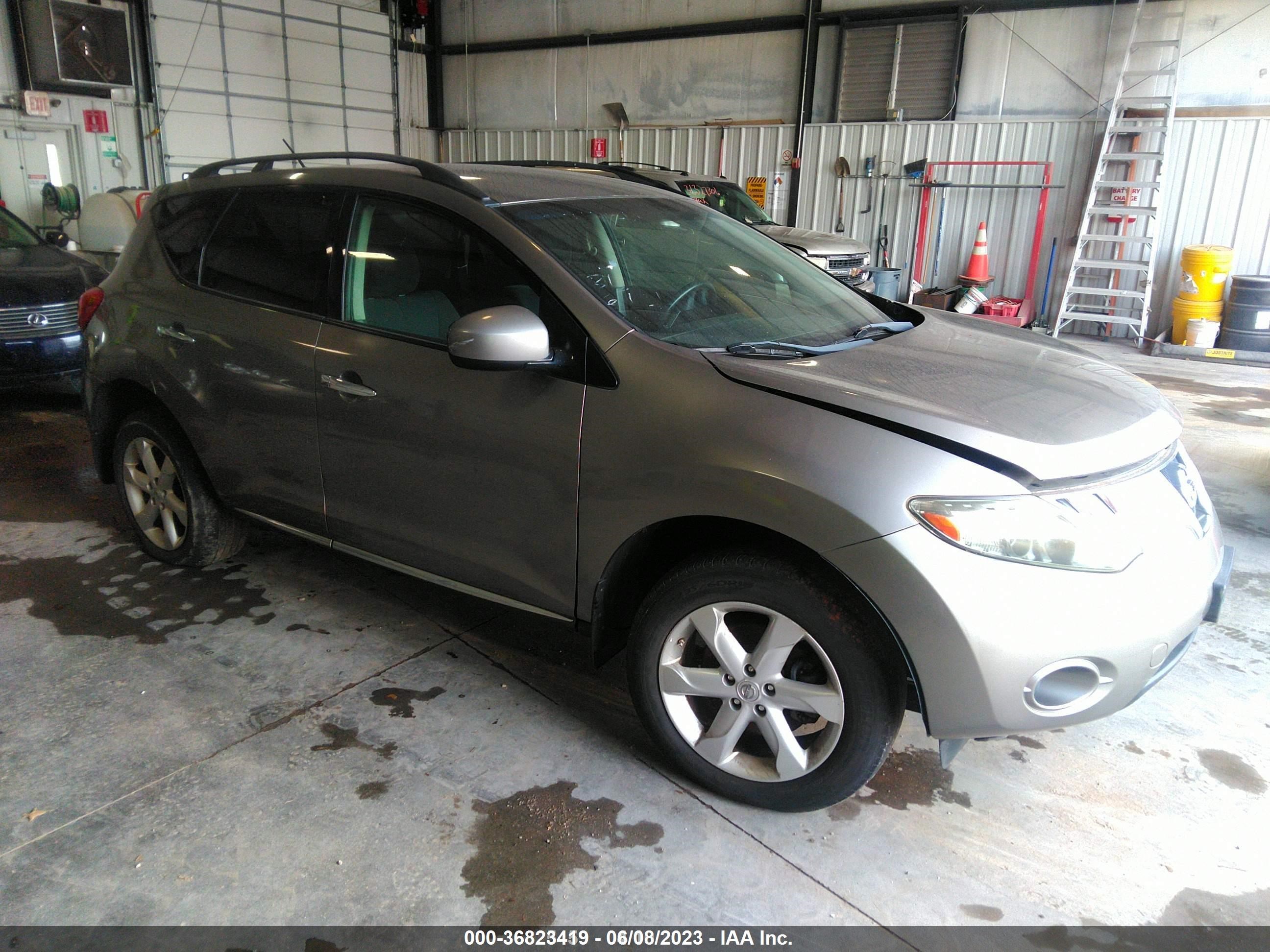 NISSAN MURANO 2009 jn8az18w19w146446