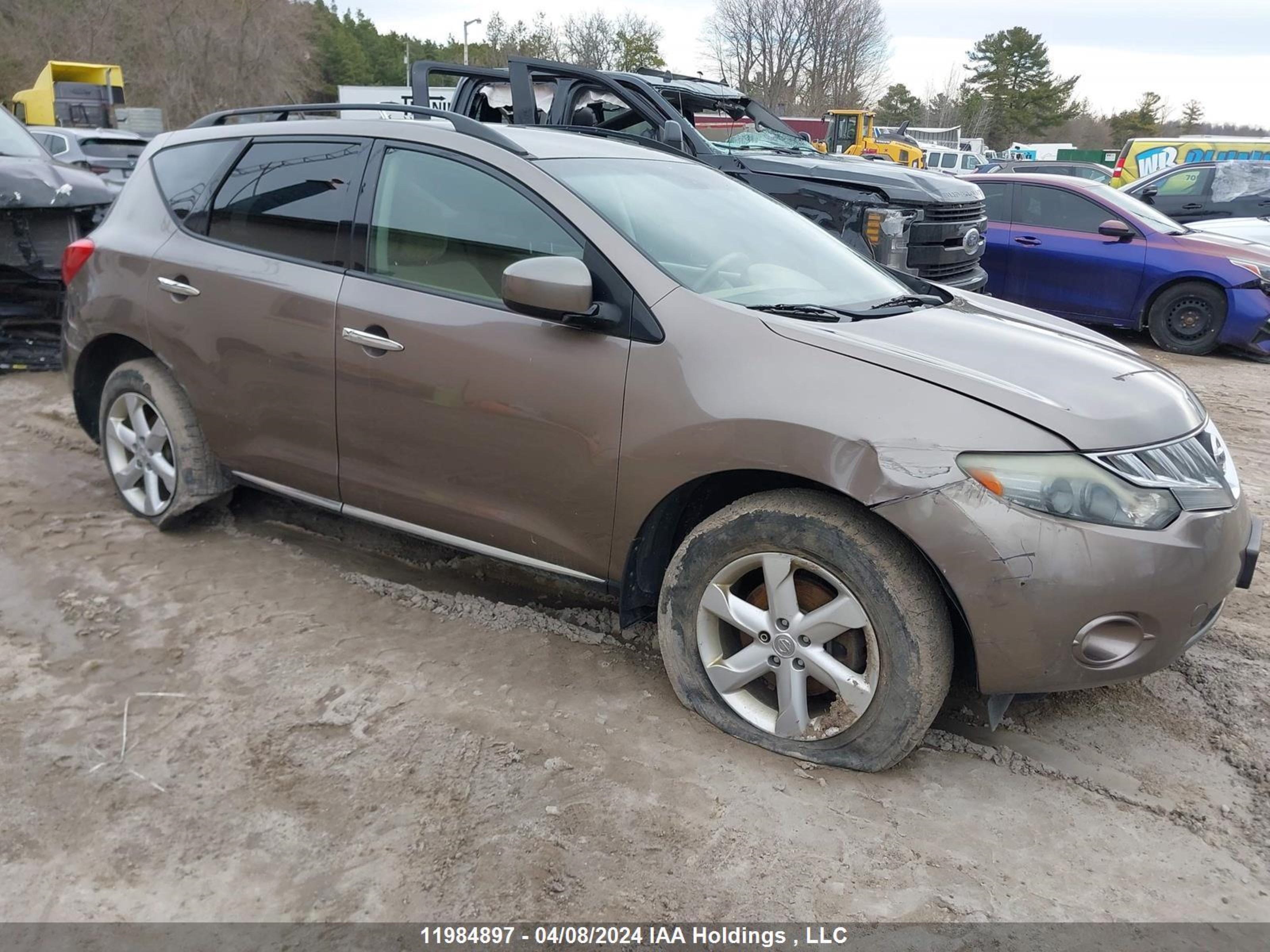 NISSAN MURANO 2009 jn8az18w19w151615