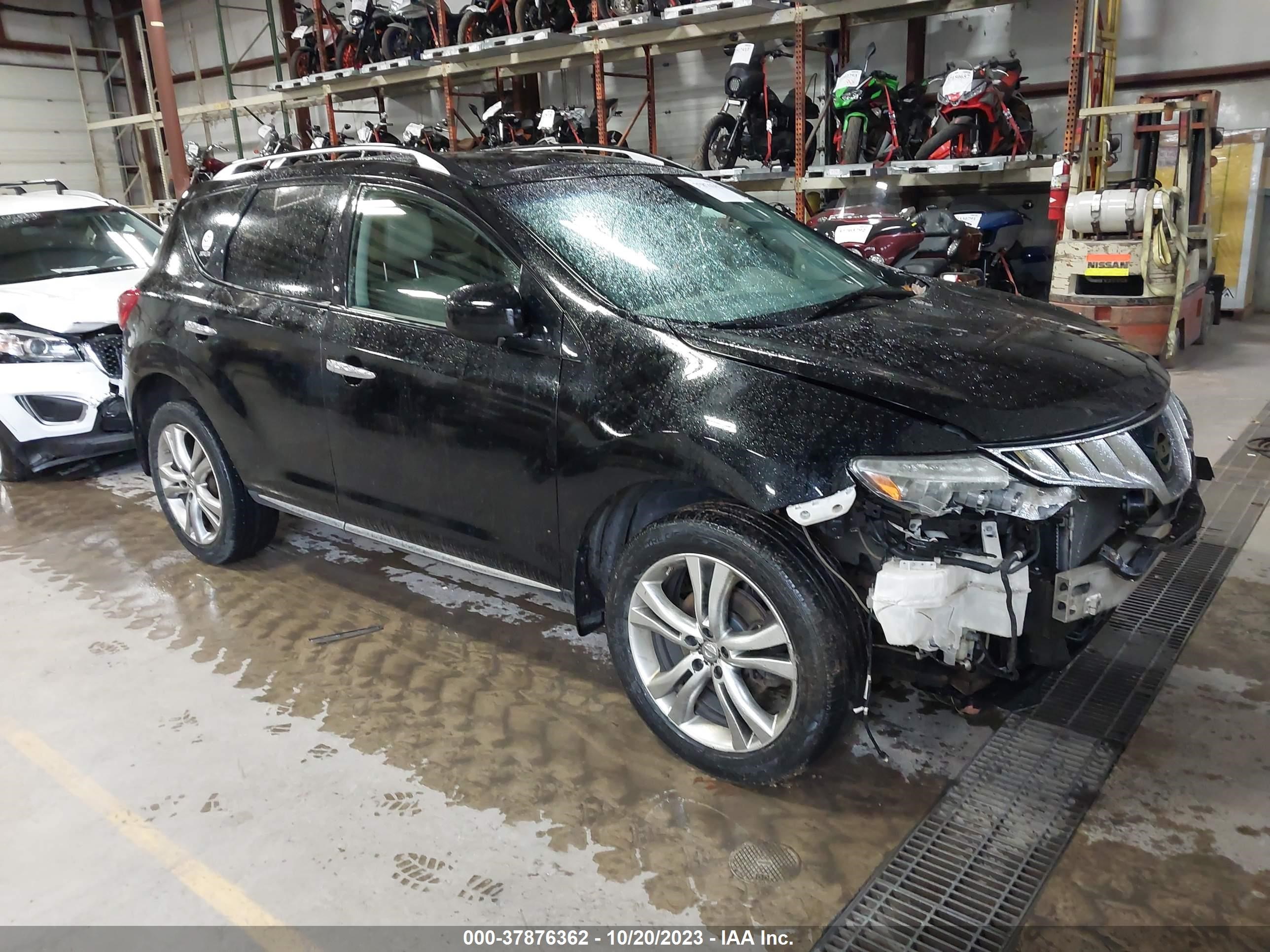 NISSAN MURANO 2009 jn8az18w19w152635