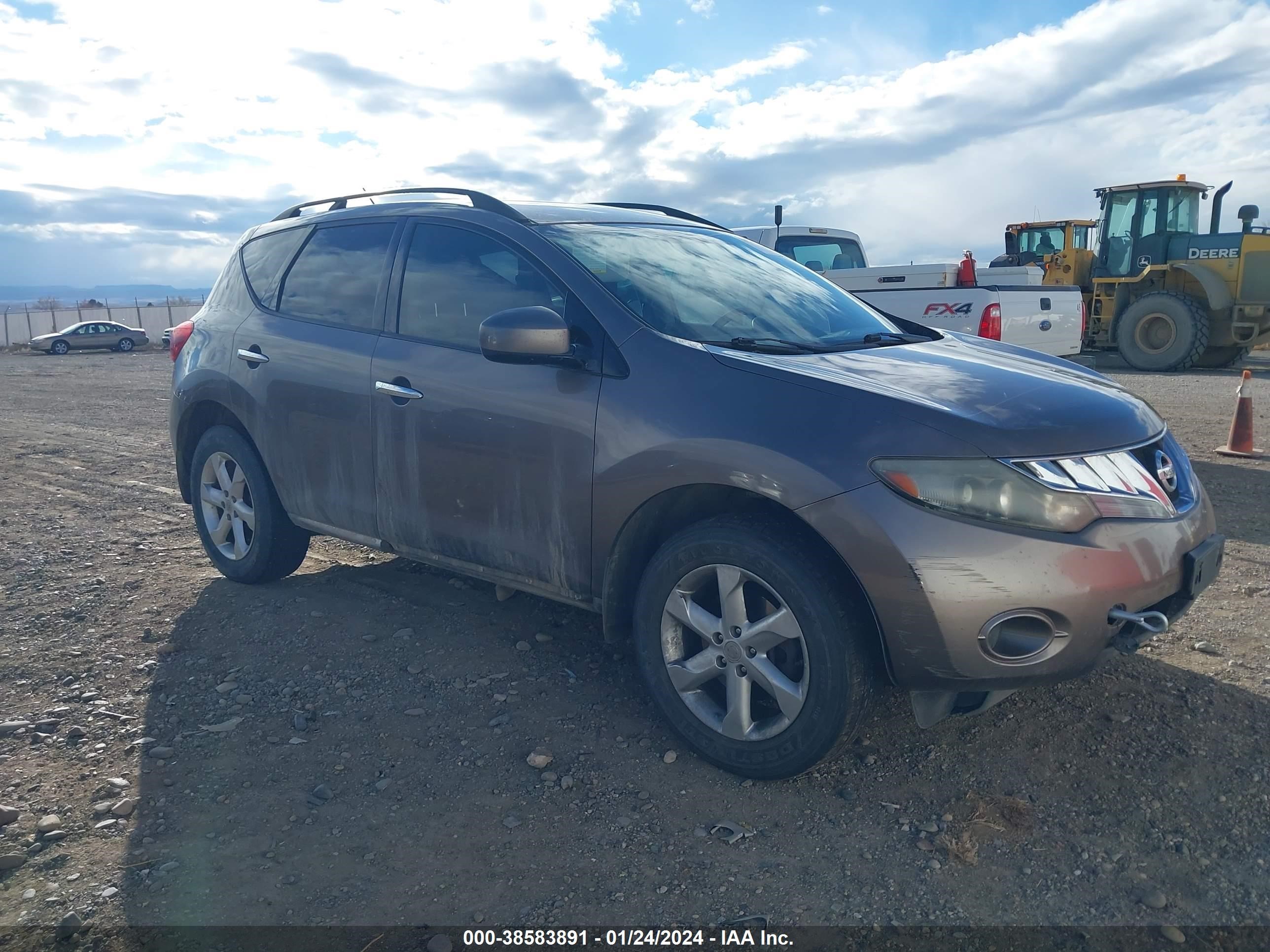 NISSAN MURANO 2009 jn8az18w39w106739