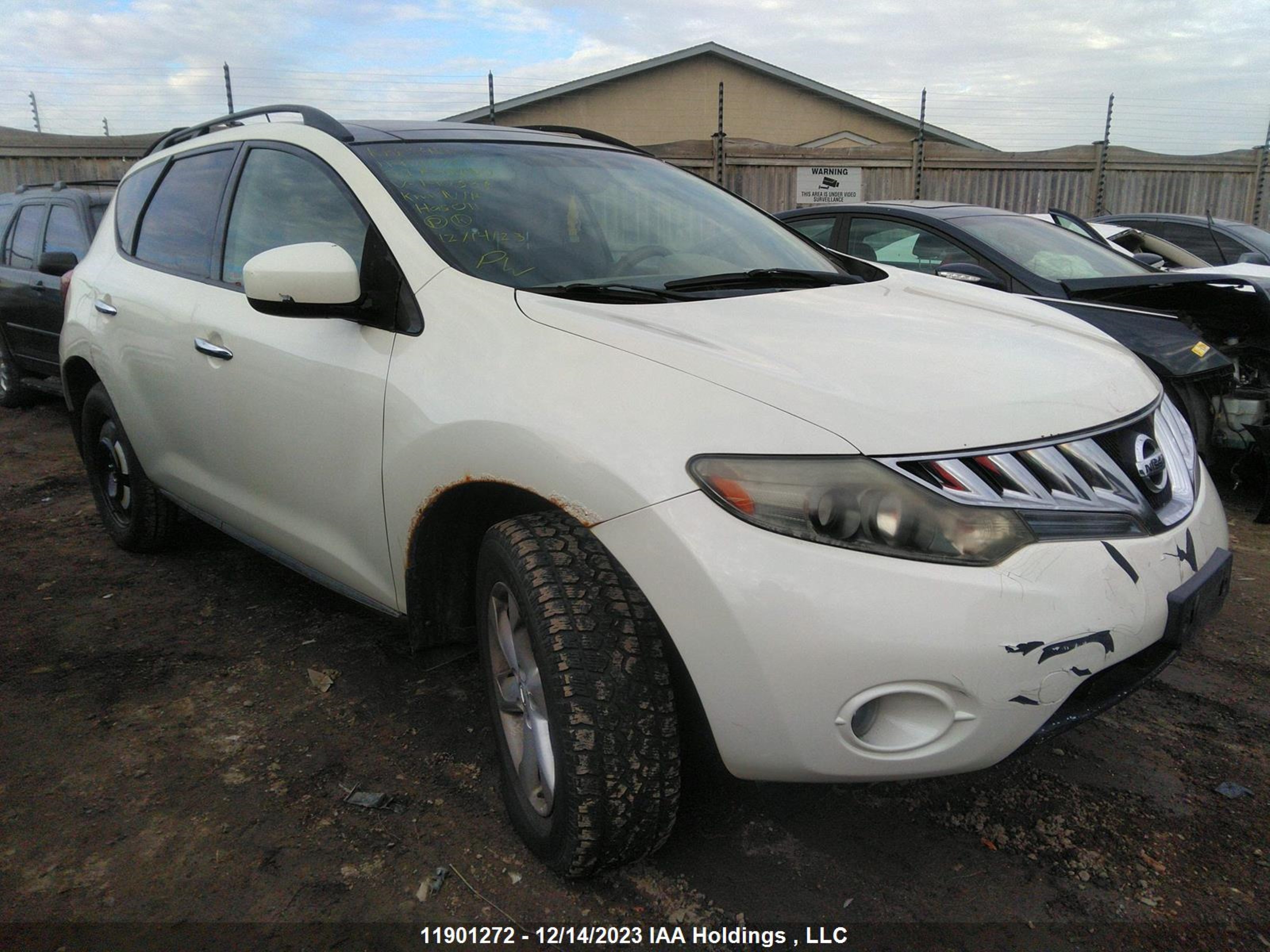 NISSAN MURANO 2009 jn8az18w39w140387