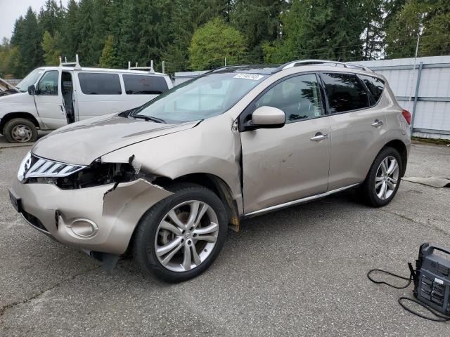 NISSAN MURANO 2009 jn8az18w39w142480