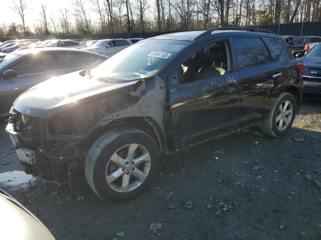 NISSAN MURANO 2009 jn8az18w39w142818