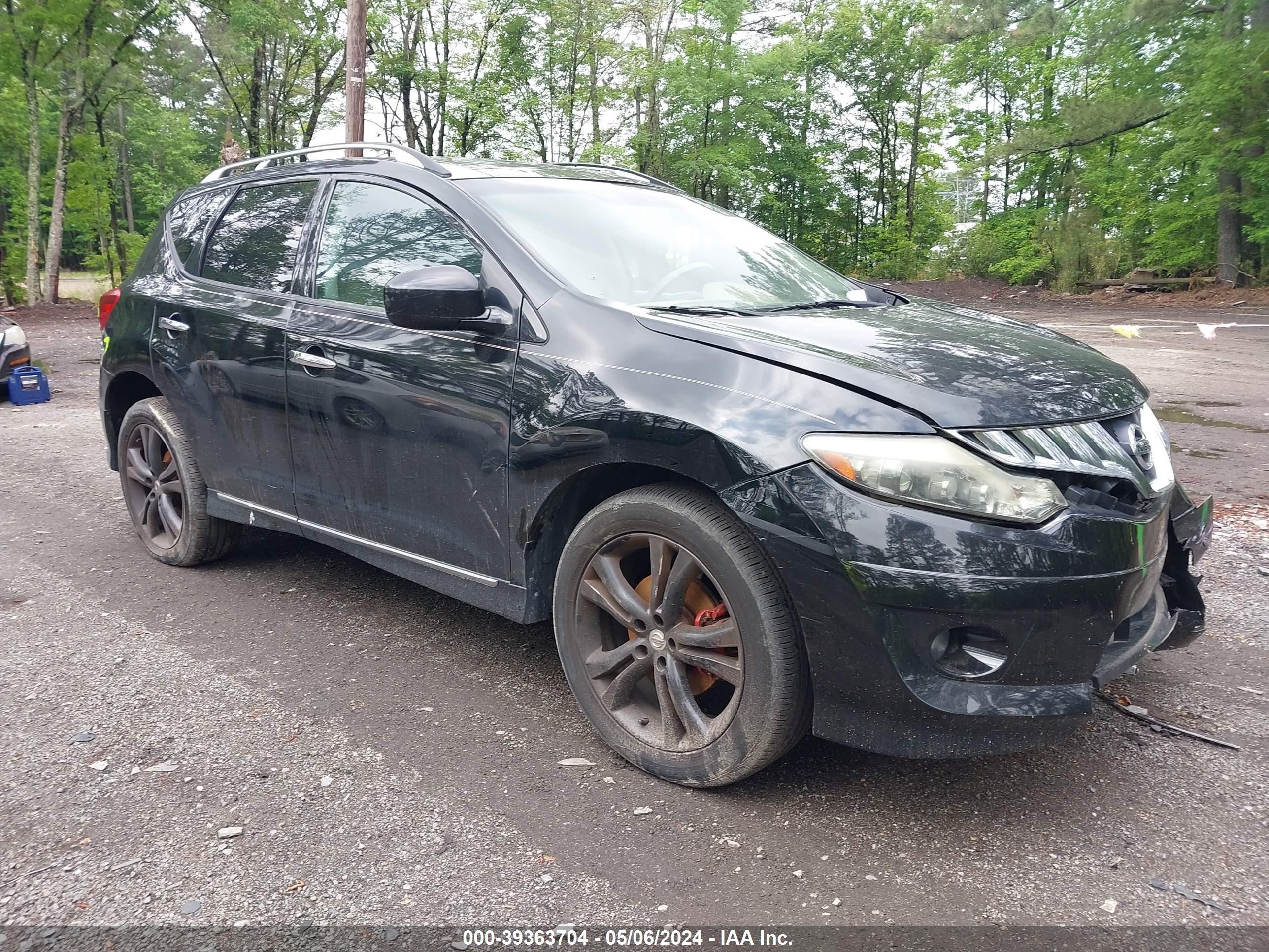 NISSAN MURANO 2009 jn8az18w49w111173