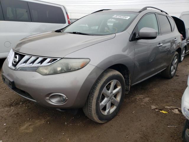 NISSAN MURANO 2009 jn8az18w49w203559