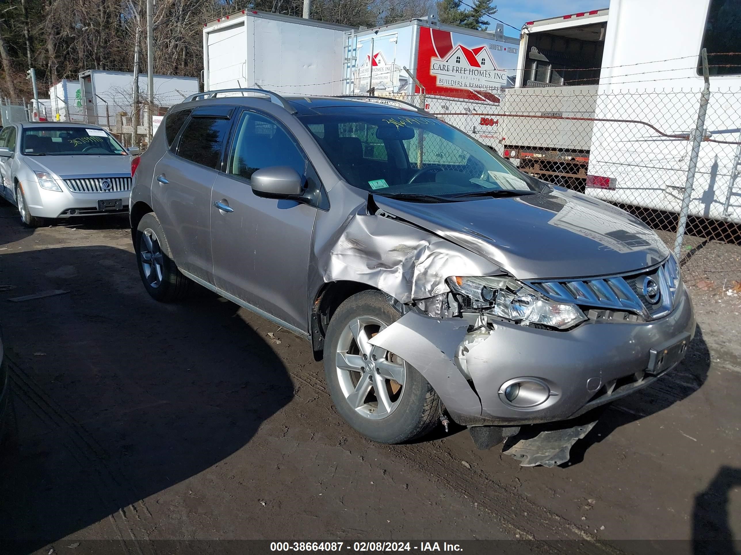 NISSAN MURANO 2009 jn8az18w59w206776