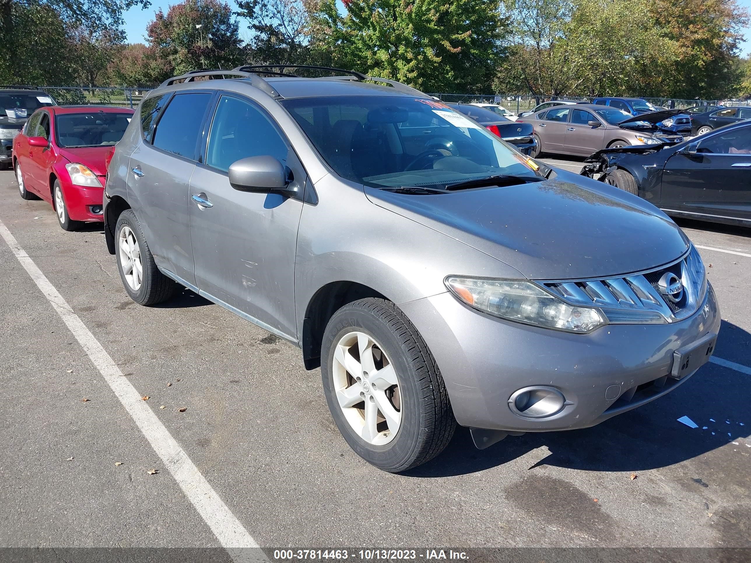 NISSAN MURANO 2009 jn8az18w69w110820